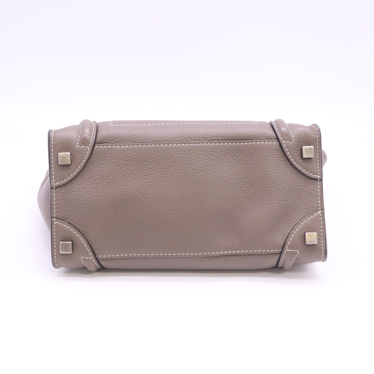 Drummed Calfskin Micro Luggage Souris B24762