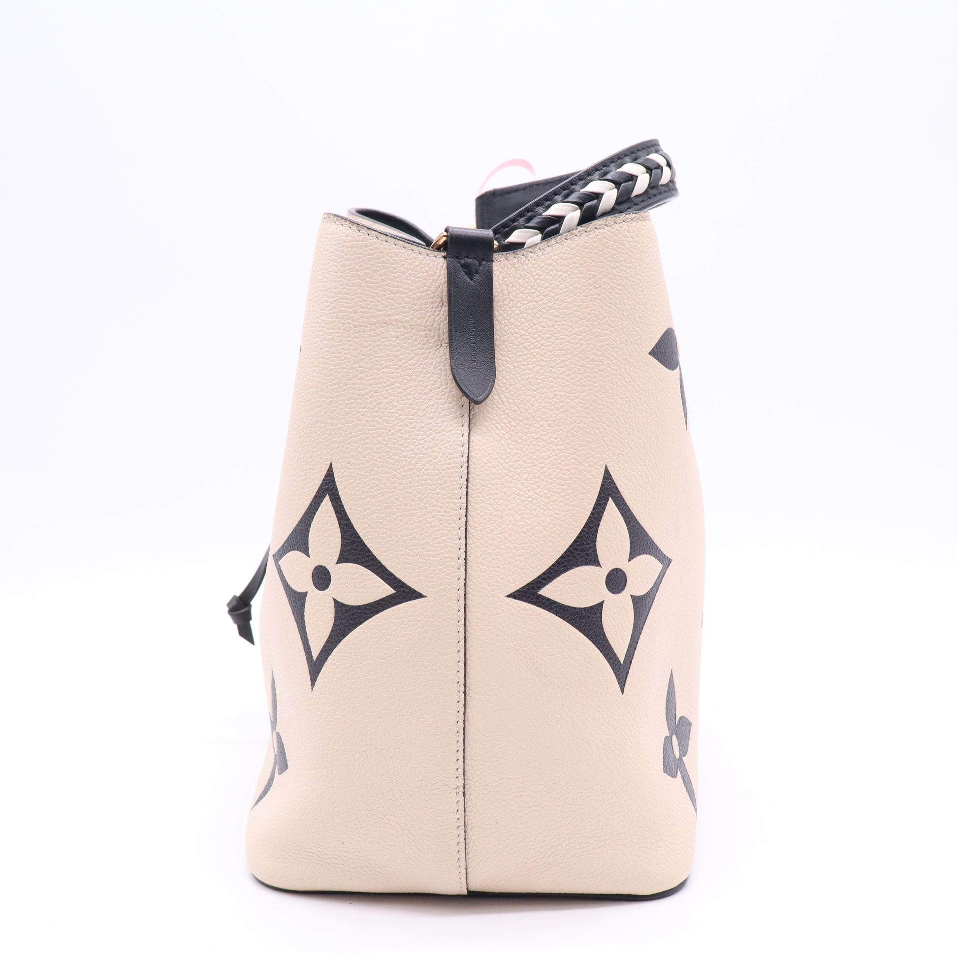 Louis Vuitton Empreinte Monogram Giant Crafty Neonoe MM Creme Black twins LDJ3900