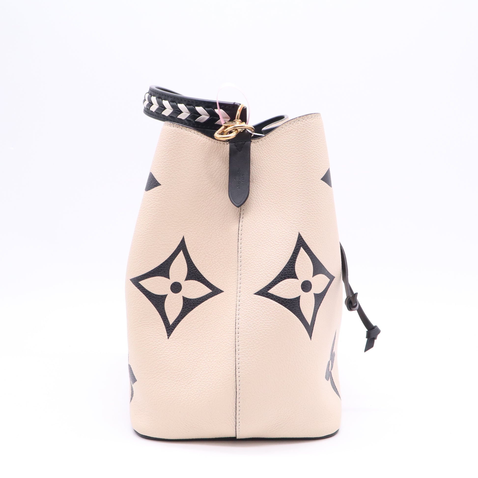 Louis Vuitton Empreinte Monogram Giant Crafty Neonoe MM Creme Black twins LDJ3900