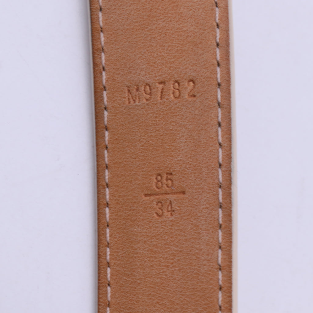 Louis Vuitton Damier Azur 25mm Mini Belt 85 34 twins W20875