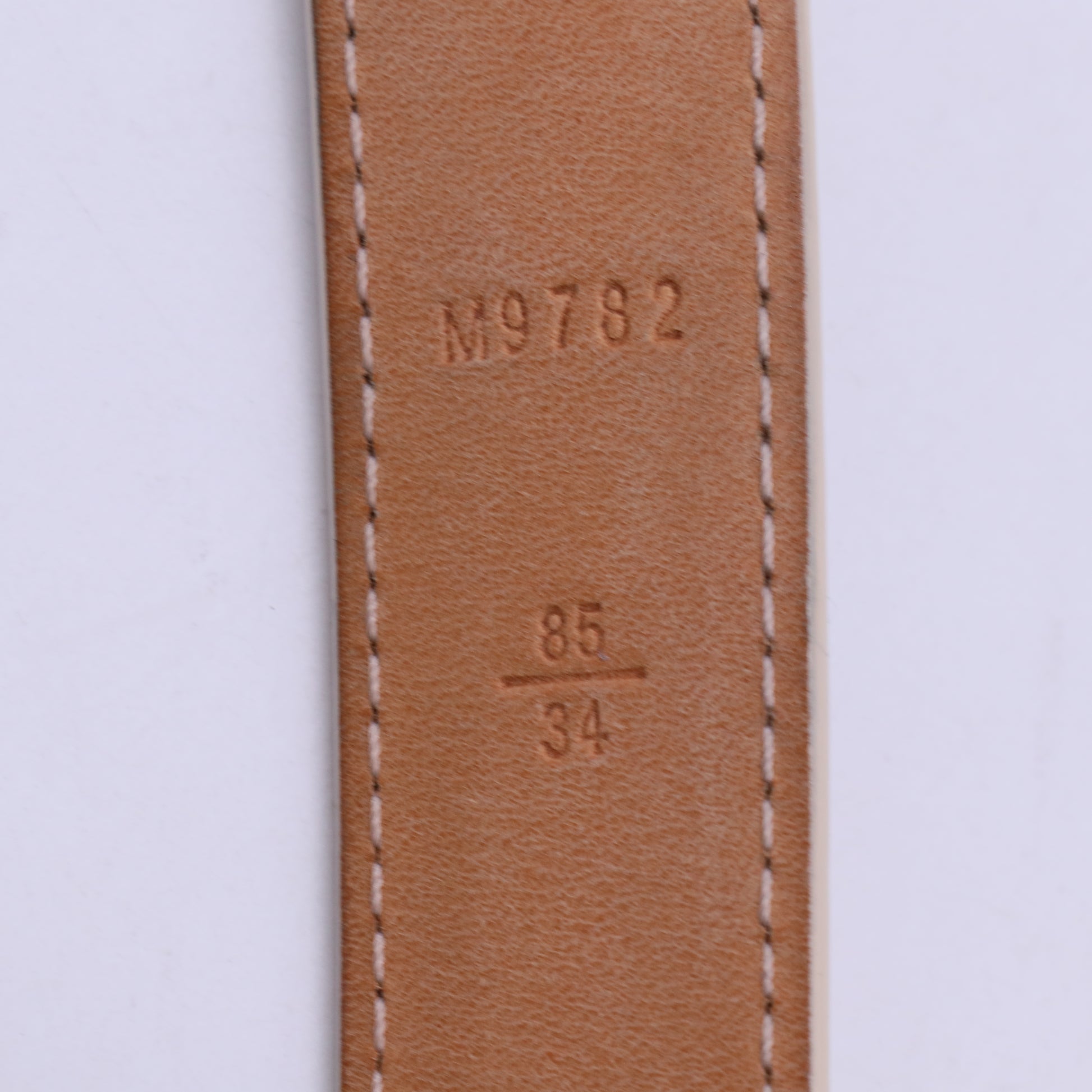 Louis Vuitton Damier Azur 25mm Mini Belt 85 34 twins W20875