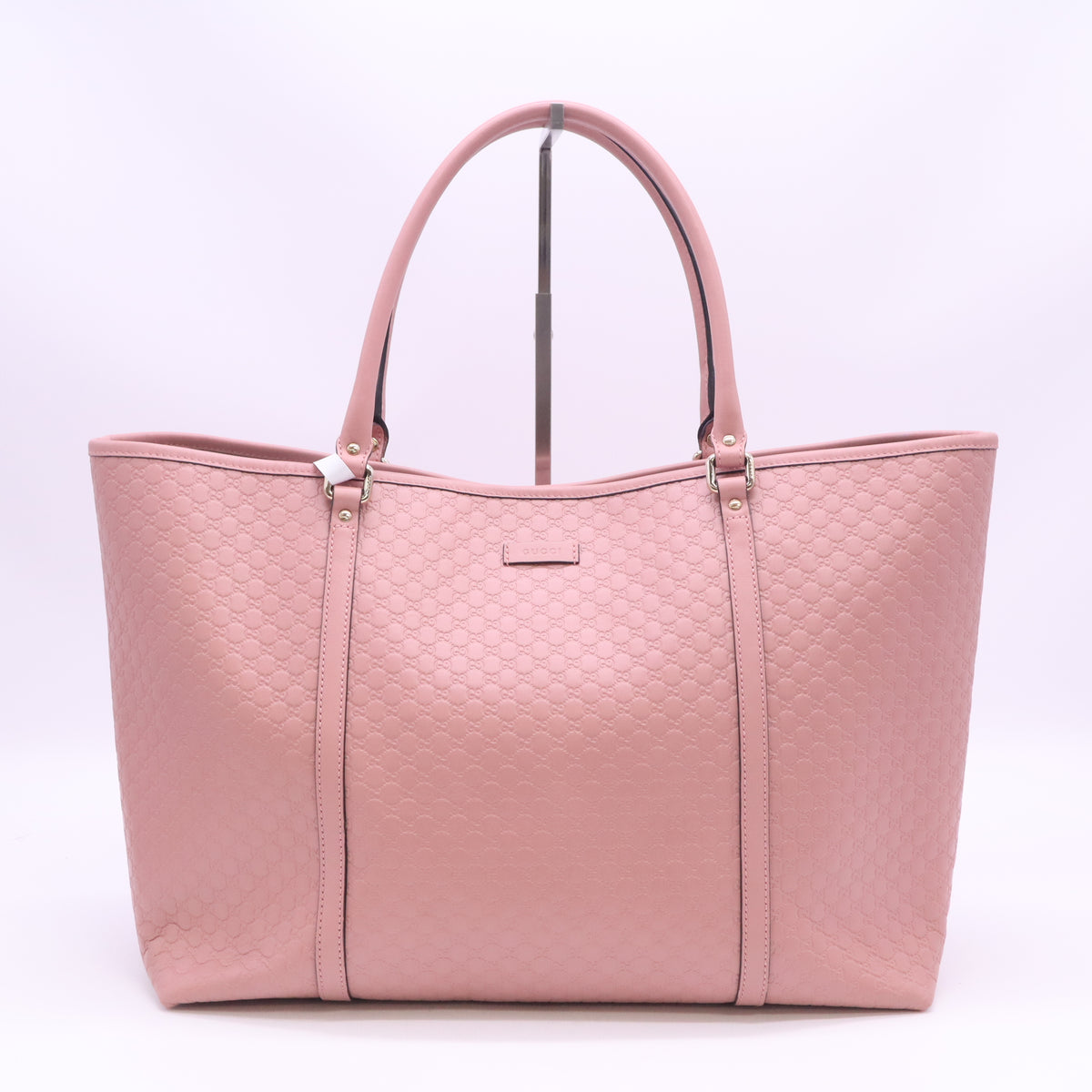 Gucci Pink Microguccissima Leather Tote B23797
