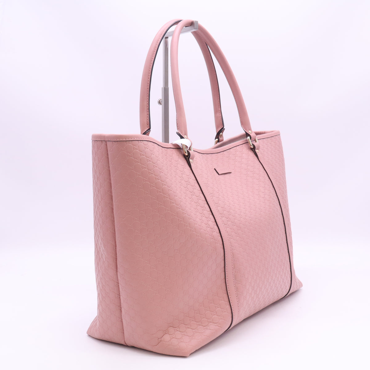 Gucci Pink Microguccissima Leather Tote B23797
