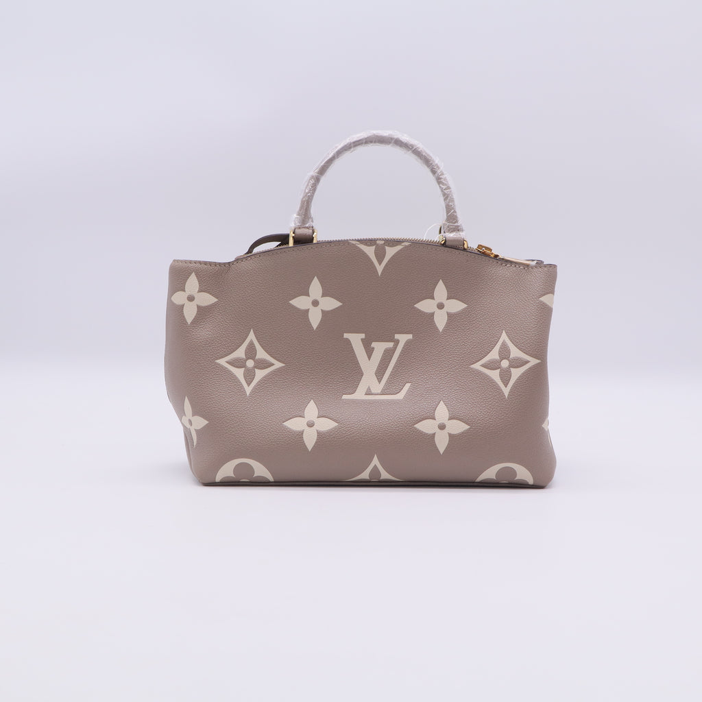 Petit Palais Handbag Bicolor Monogram Empreinte Giant Twins LDJ3388