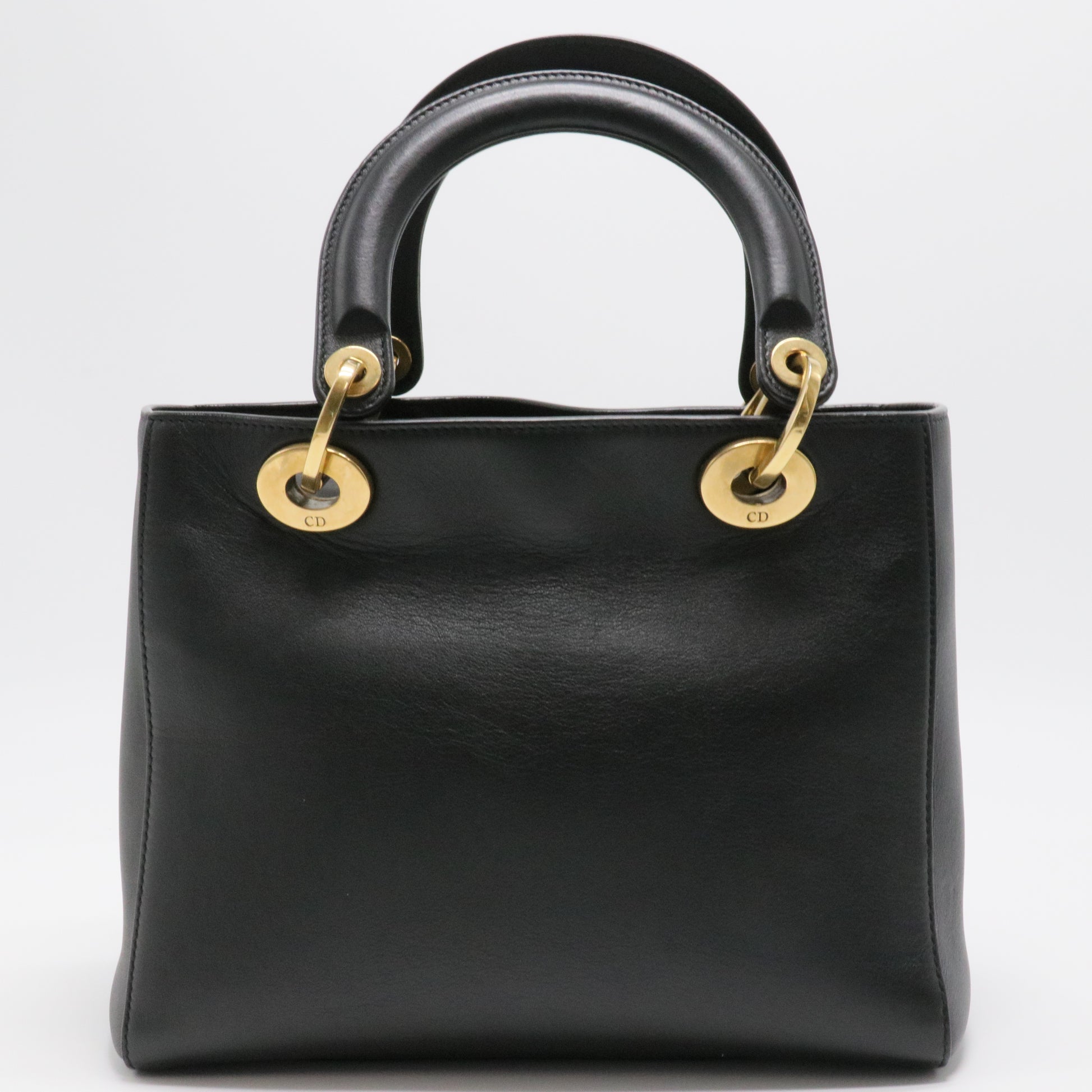 Vintage Lady Dior Wheel Of Fortune Printed Leather Medium