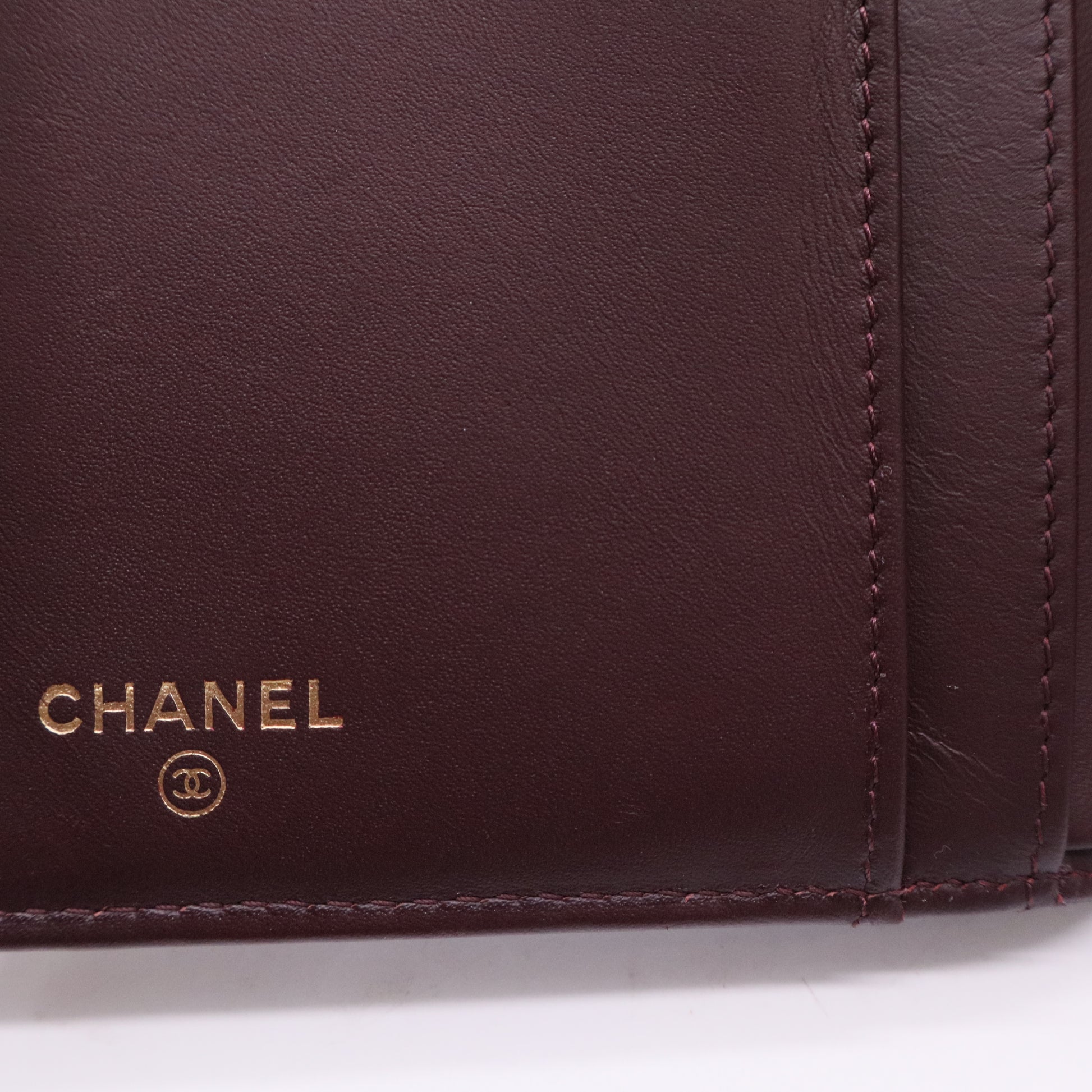 Caviar Quilted Long Flap Wallet Black