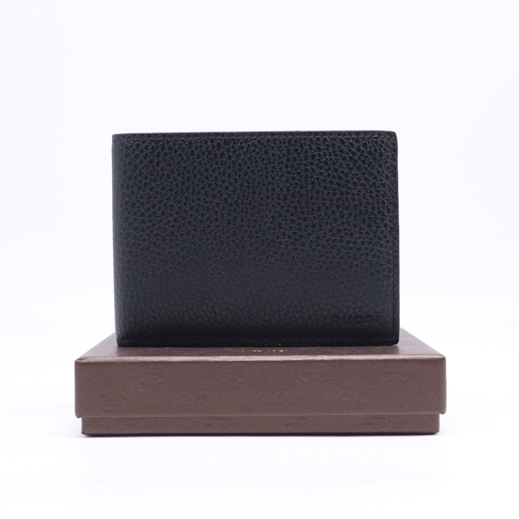 Gucci Pebbled Leather Bifold Wallet  W21170