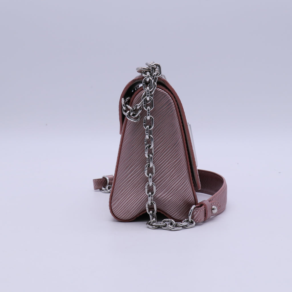 Louis Vuitton Metallic Pink Epi Leather Twist PM Bag twins LDJ3922