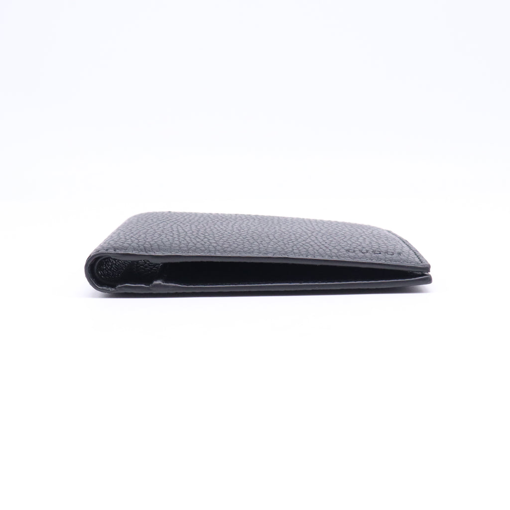 Gucci Pebbled Leather Bifold Wallet  W21170