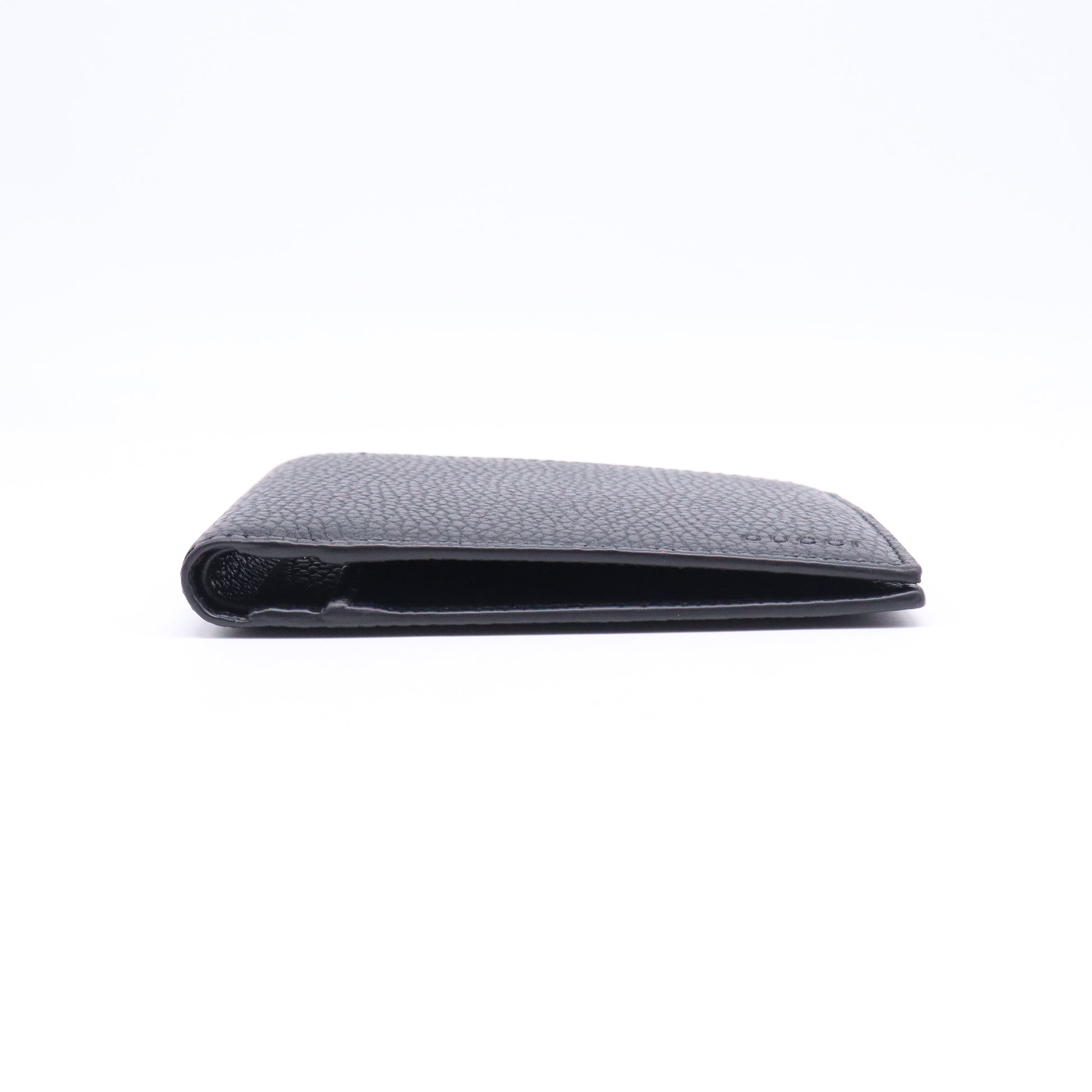 Gucci Pebbled Leather Bifold Wallet  W21170