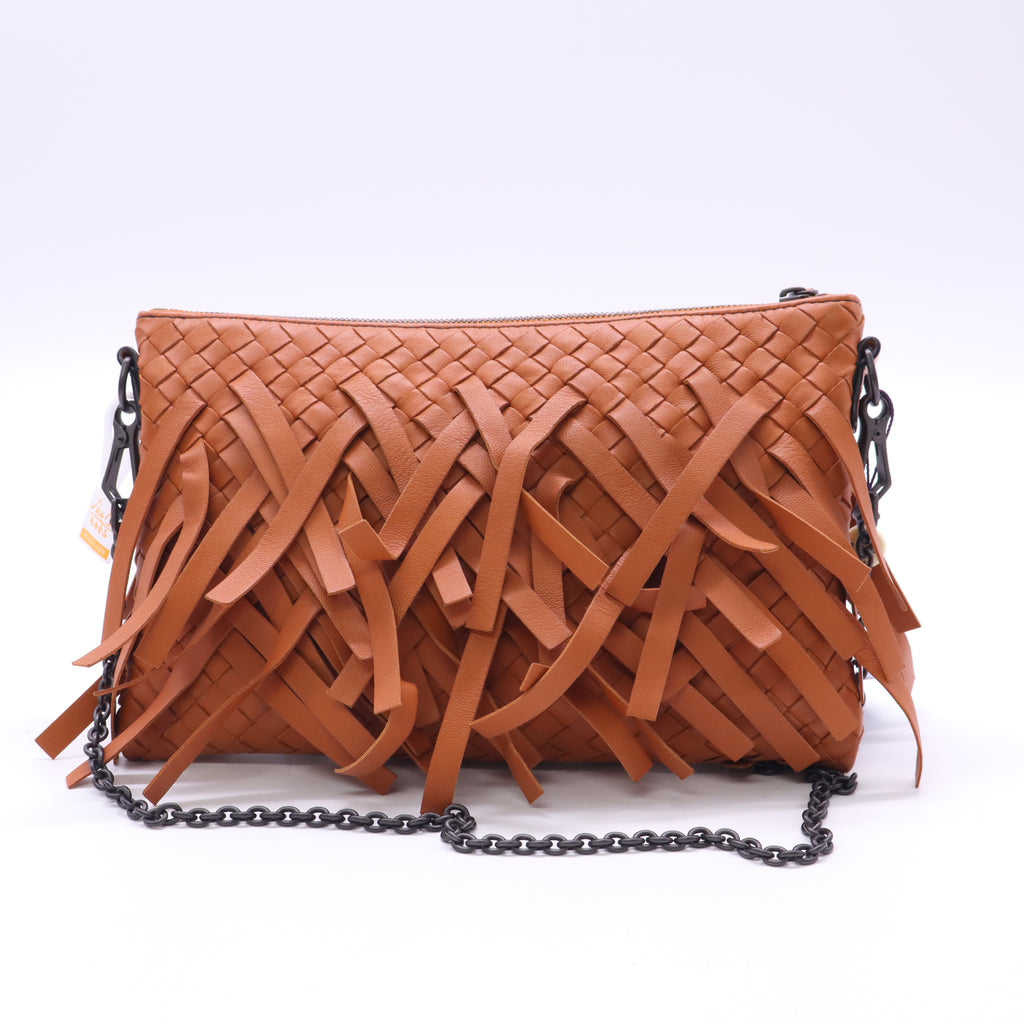 Bottega Veneta  Leather Crossbody Bag Twins LDJ5252