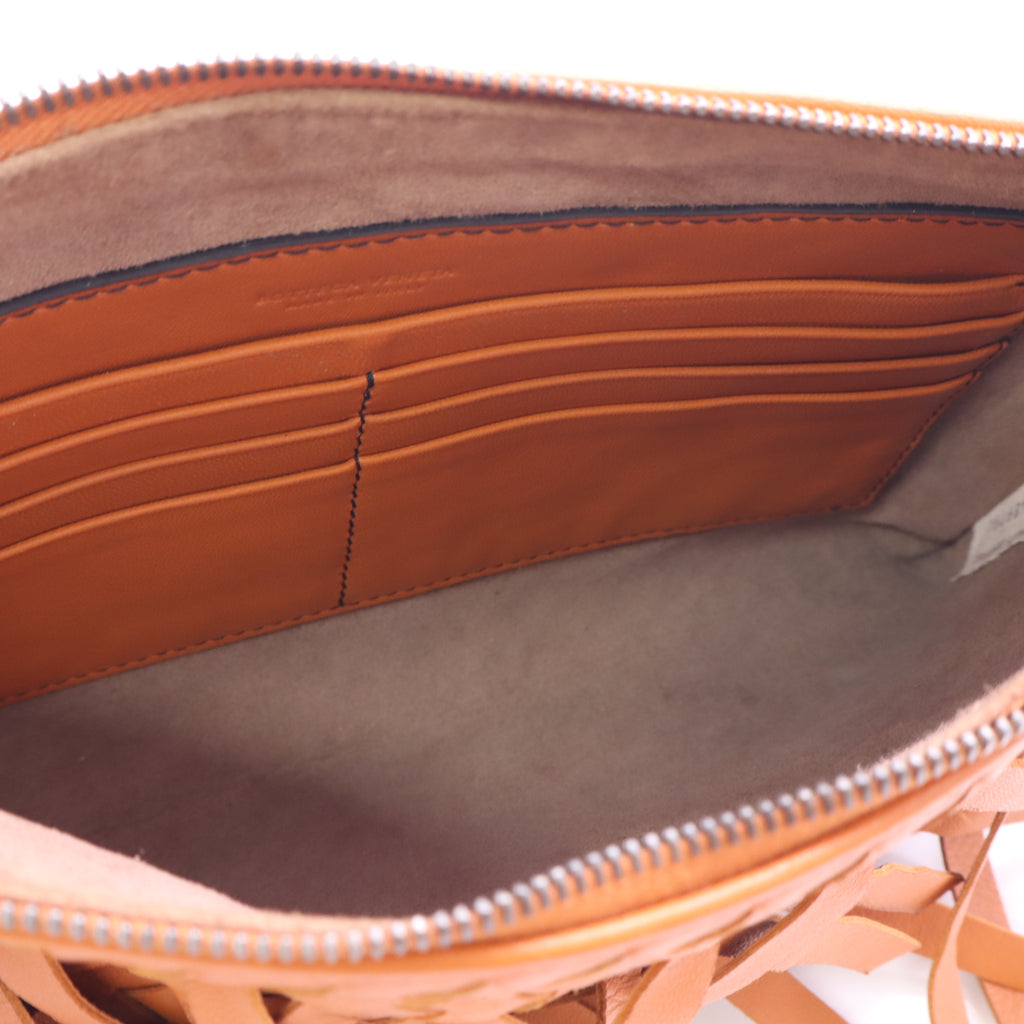 Bottega Veneta  Leather Crossbody Bag Twins LDJ5252