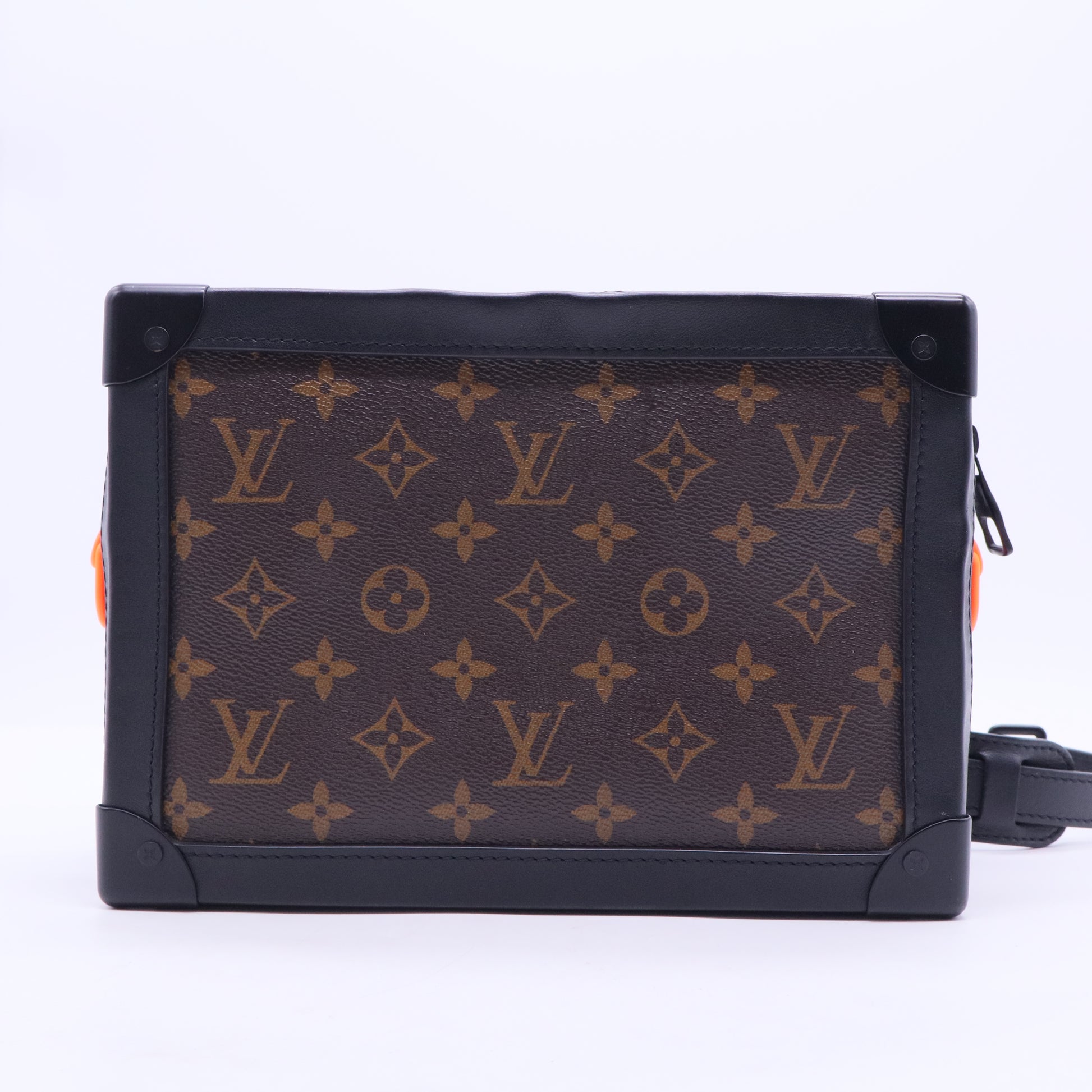 Coated Canvas Shoulder Bag B12261