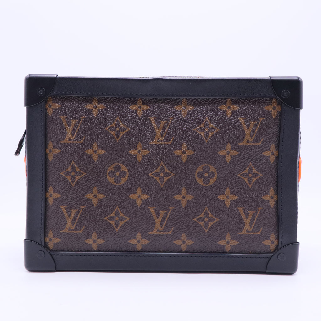 Coated Canvas Shoulder Bag B12261