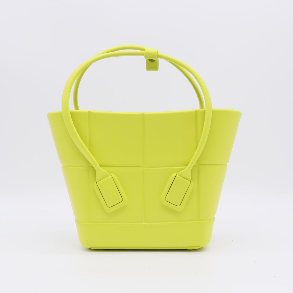 Bottega Veneta Mini Arco Rubber Tote Bag B23046
