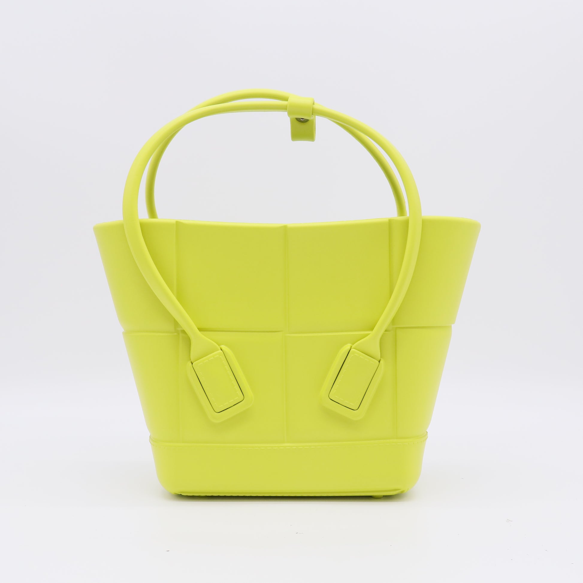 Bottega Veneta Mini Arco Rubber Tote Bag B23046
