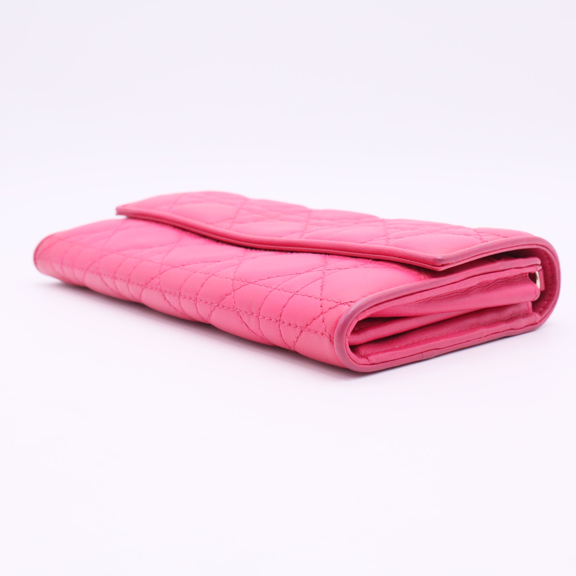 2012 Cannage Lady Dior Continental Wallet