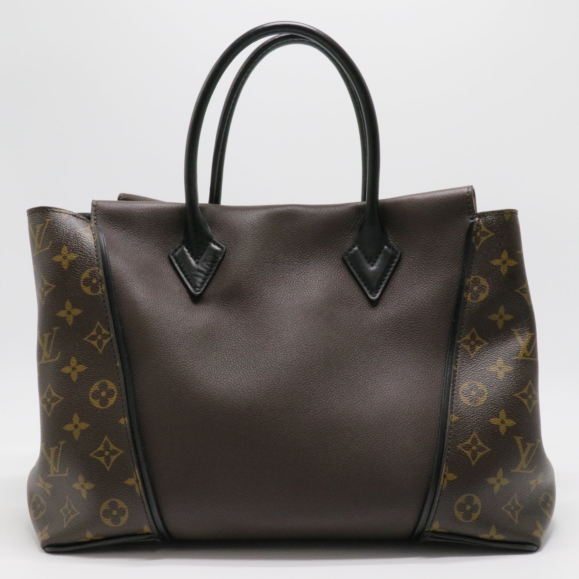 Veau Cachemire Monogram Tote W PM Chocolate