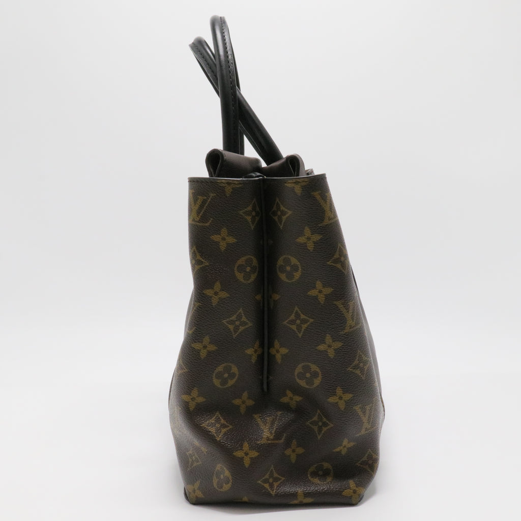 Veau Cachemire Monogram Tote W PM Chocolate