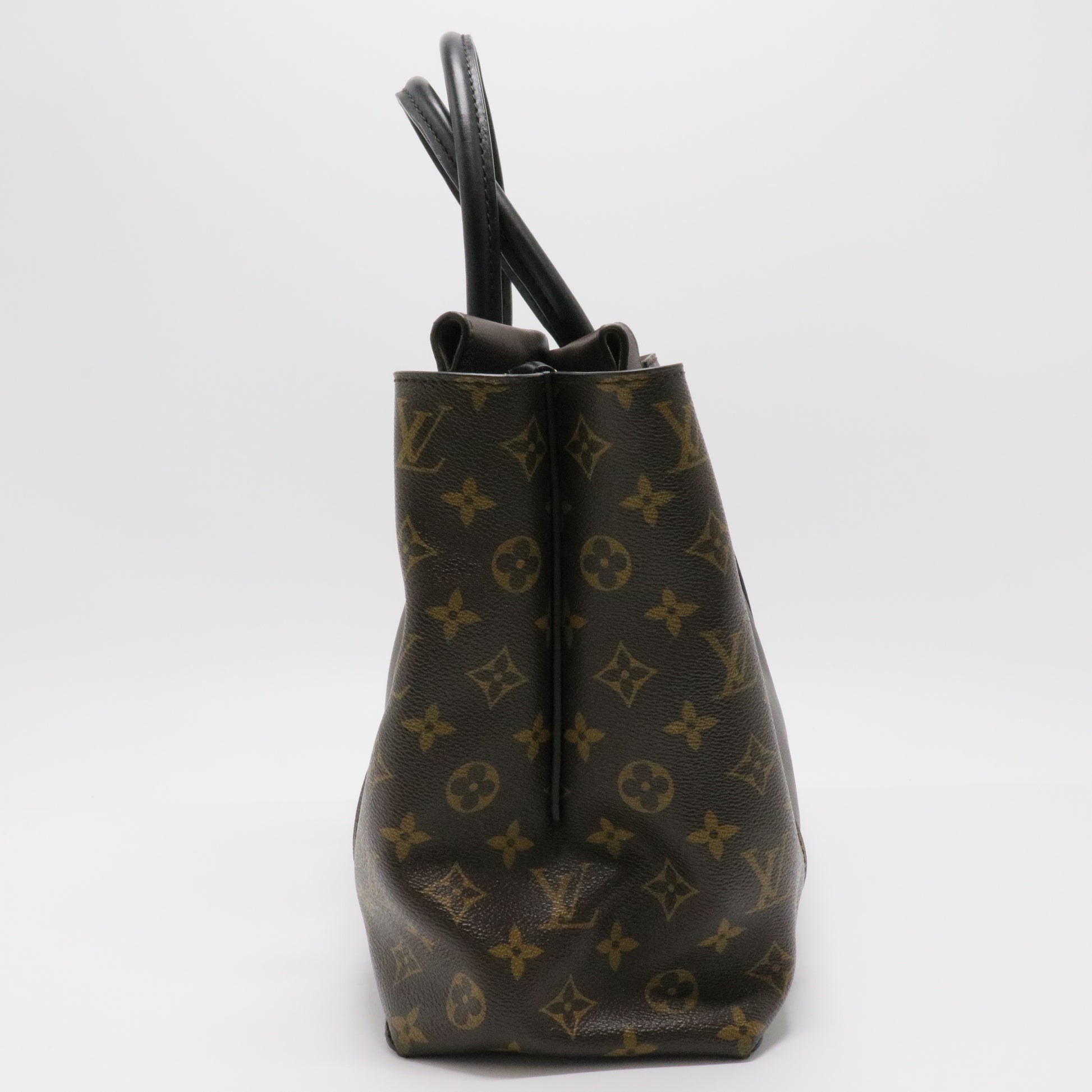 Veau Cachemire Monogram Tote W PM Chocolate