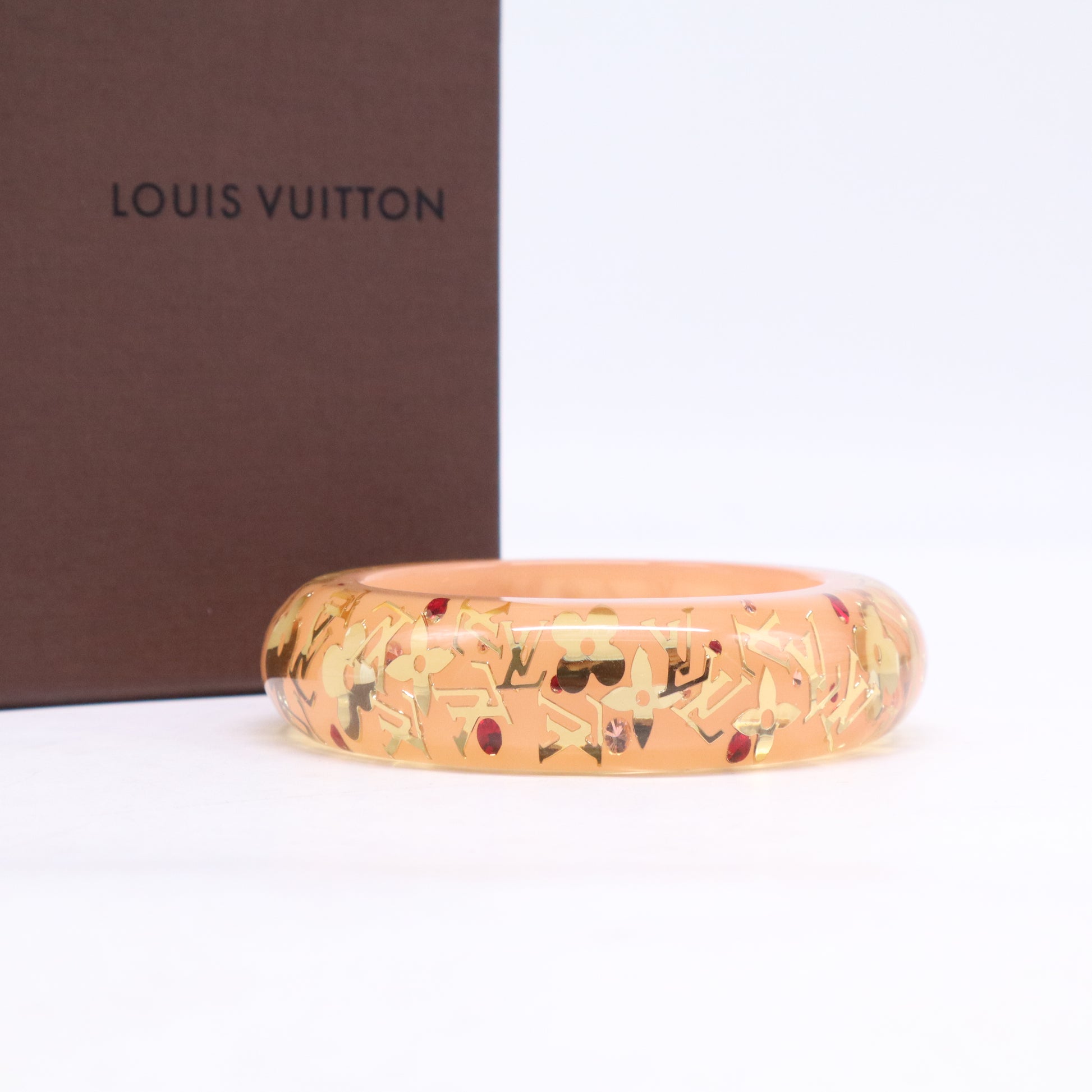 Louis Vuitton Monogram Inclusion Bangle Bracelet W21114