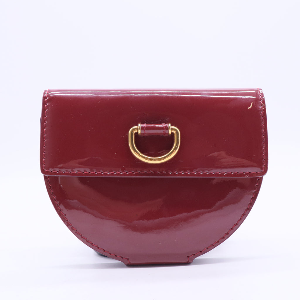 Patent Leather Compact Wallet  W20179