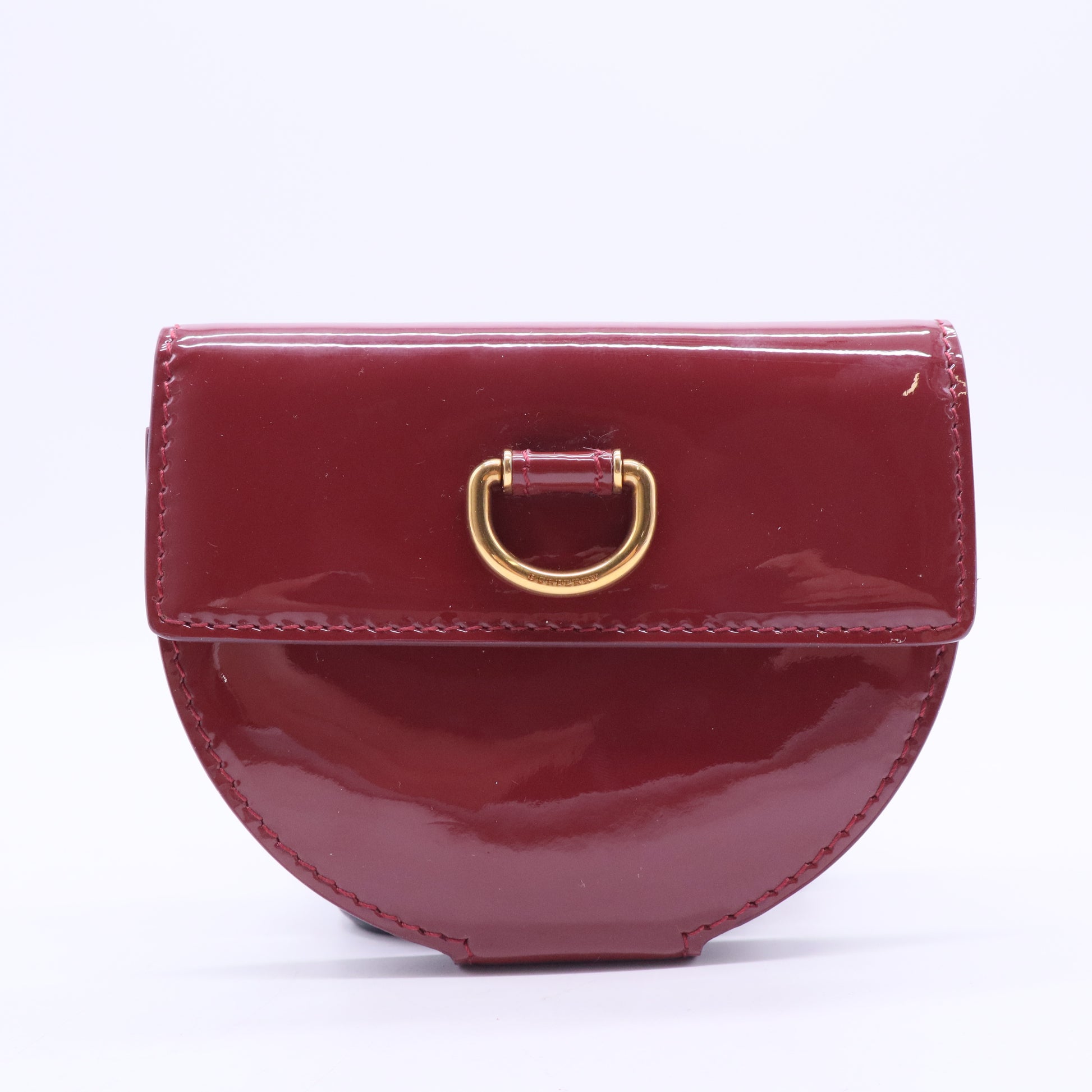 Patent Leather Compact Wallet  W20179