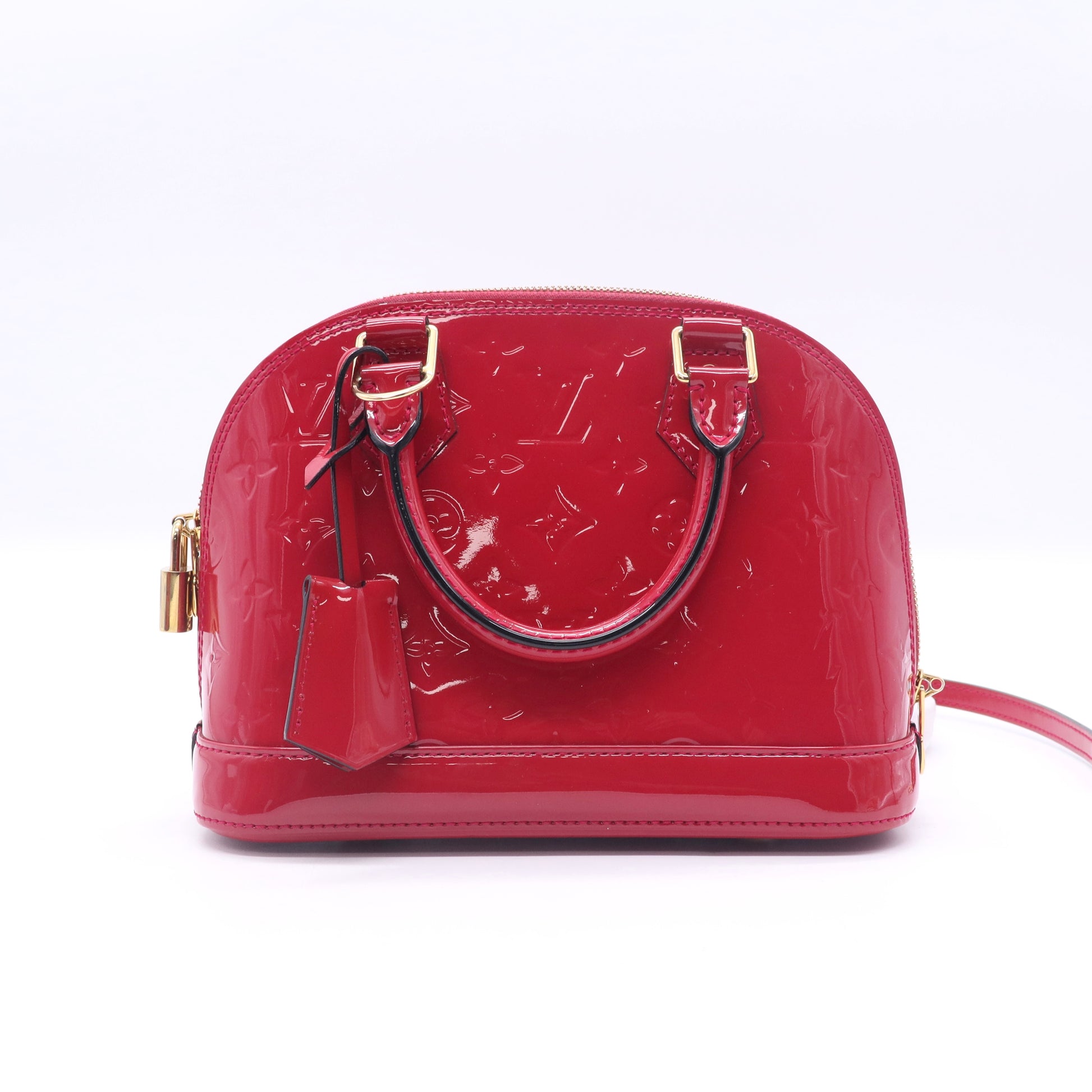 Alma Handbag Monogram Vernis BB Twins LDJ3405