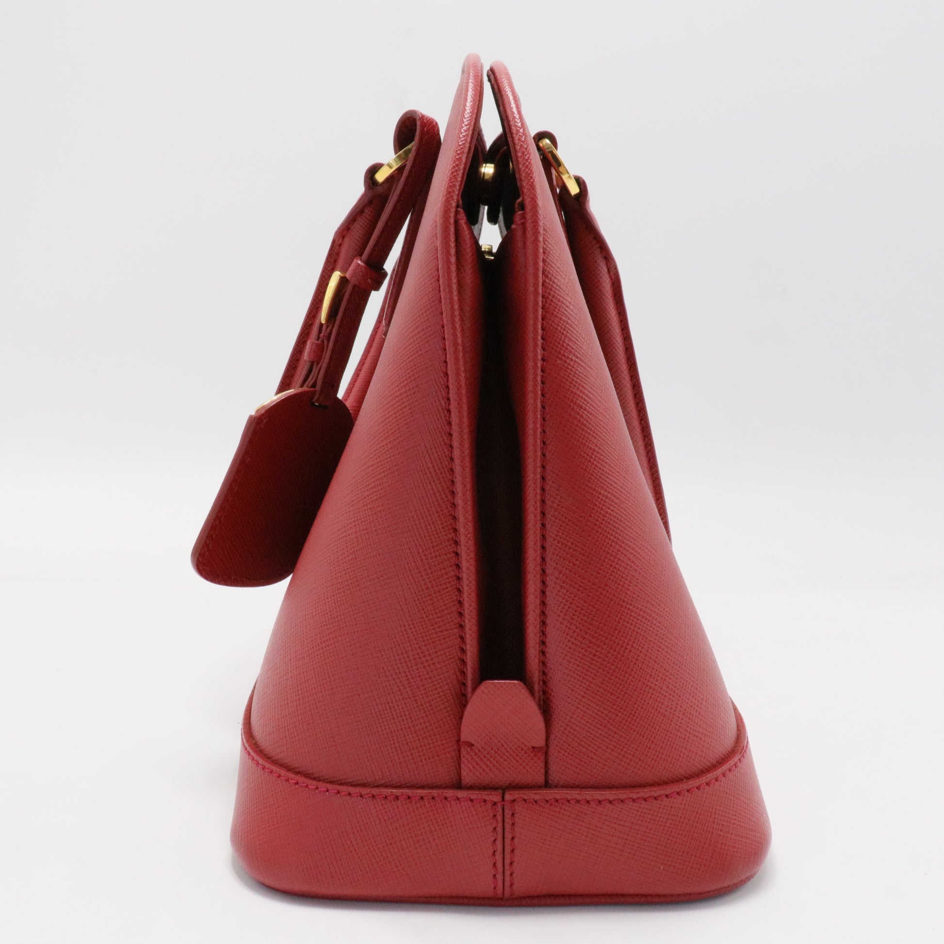 Open Promenade Bag Vernice Saffiano Leather Medium