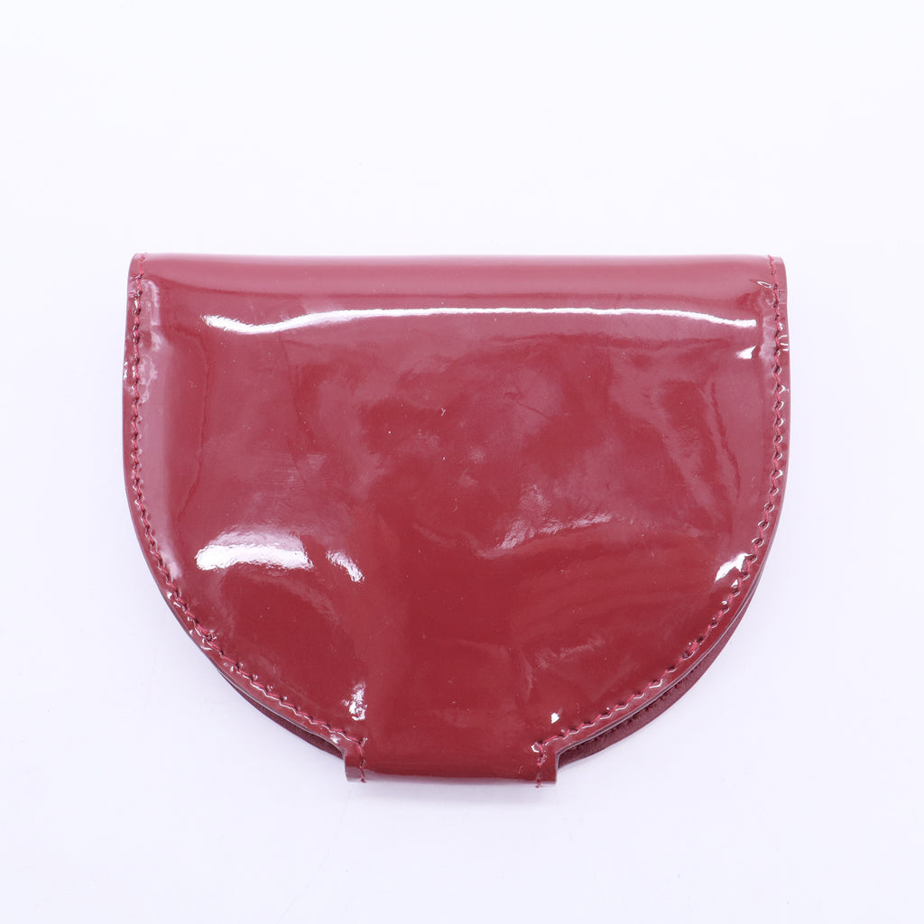 Patent Leather Compact Wallet  W20179