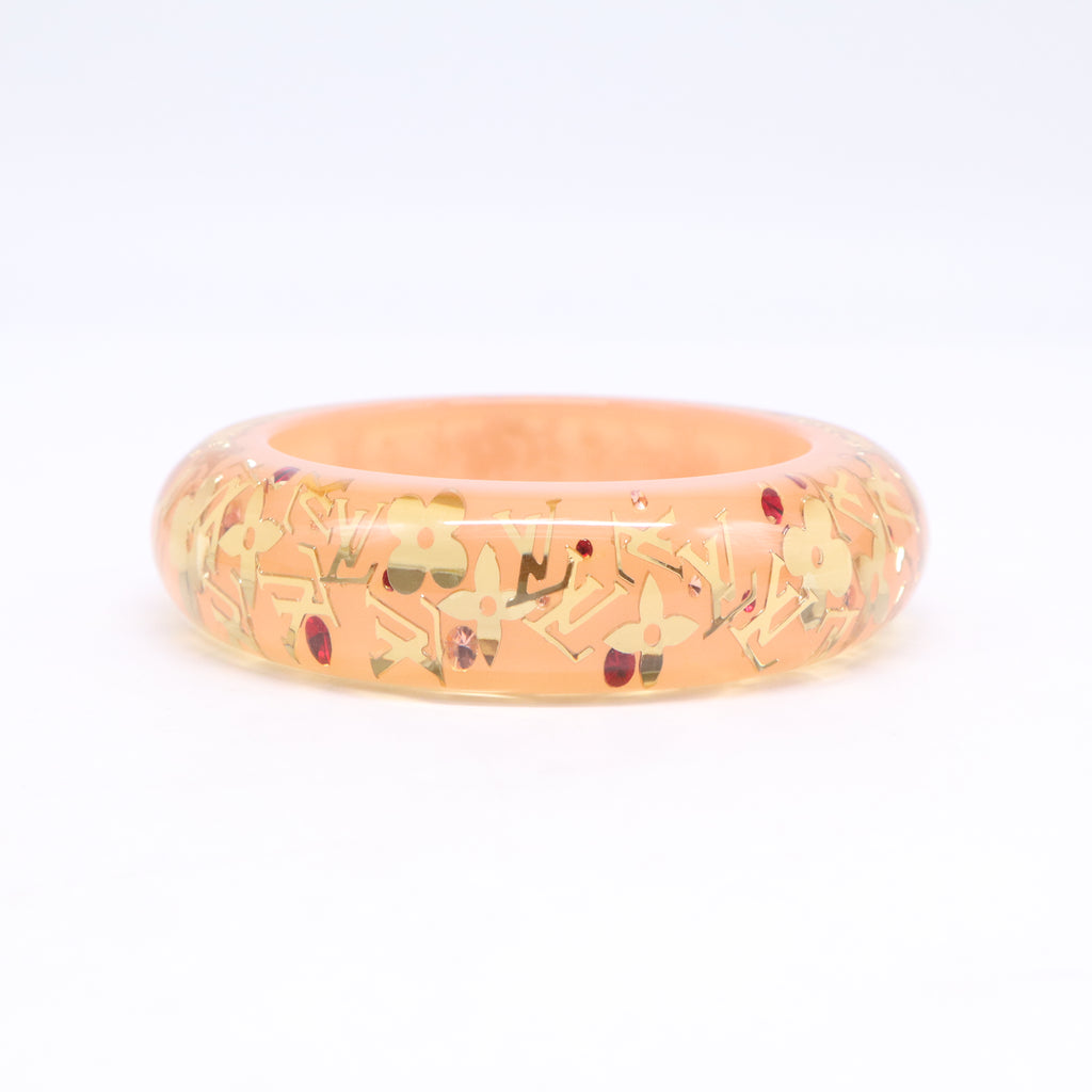 Louis Vuitton Monogram Inclusion Bangle Bracelet W21114