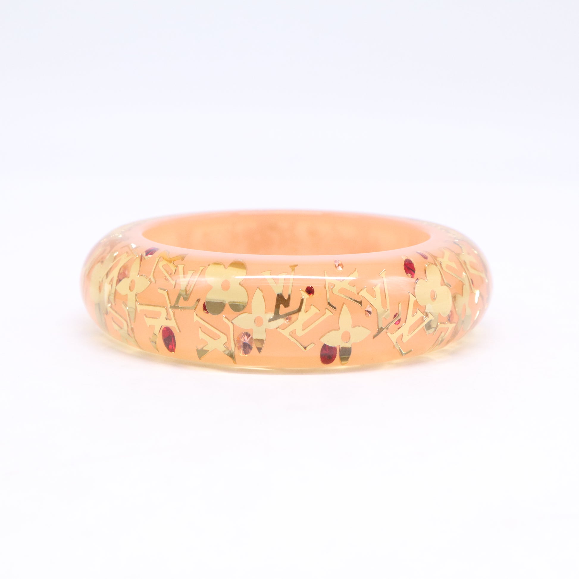 Louis Vuitton Monogram Inclusion Bangle Bracelet W21114