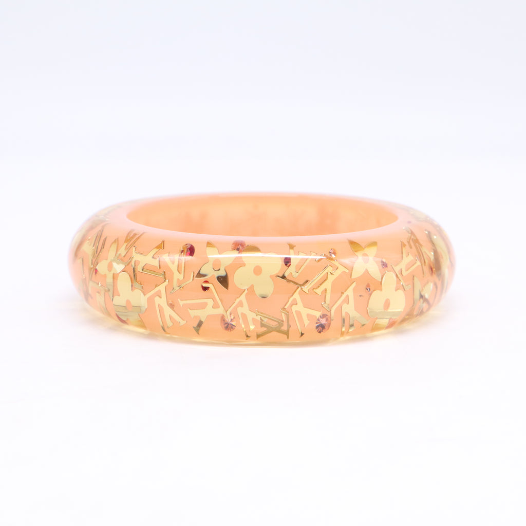 Louis Vuitton Monogram Inclusion Bangle Bracelet W21114
