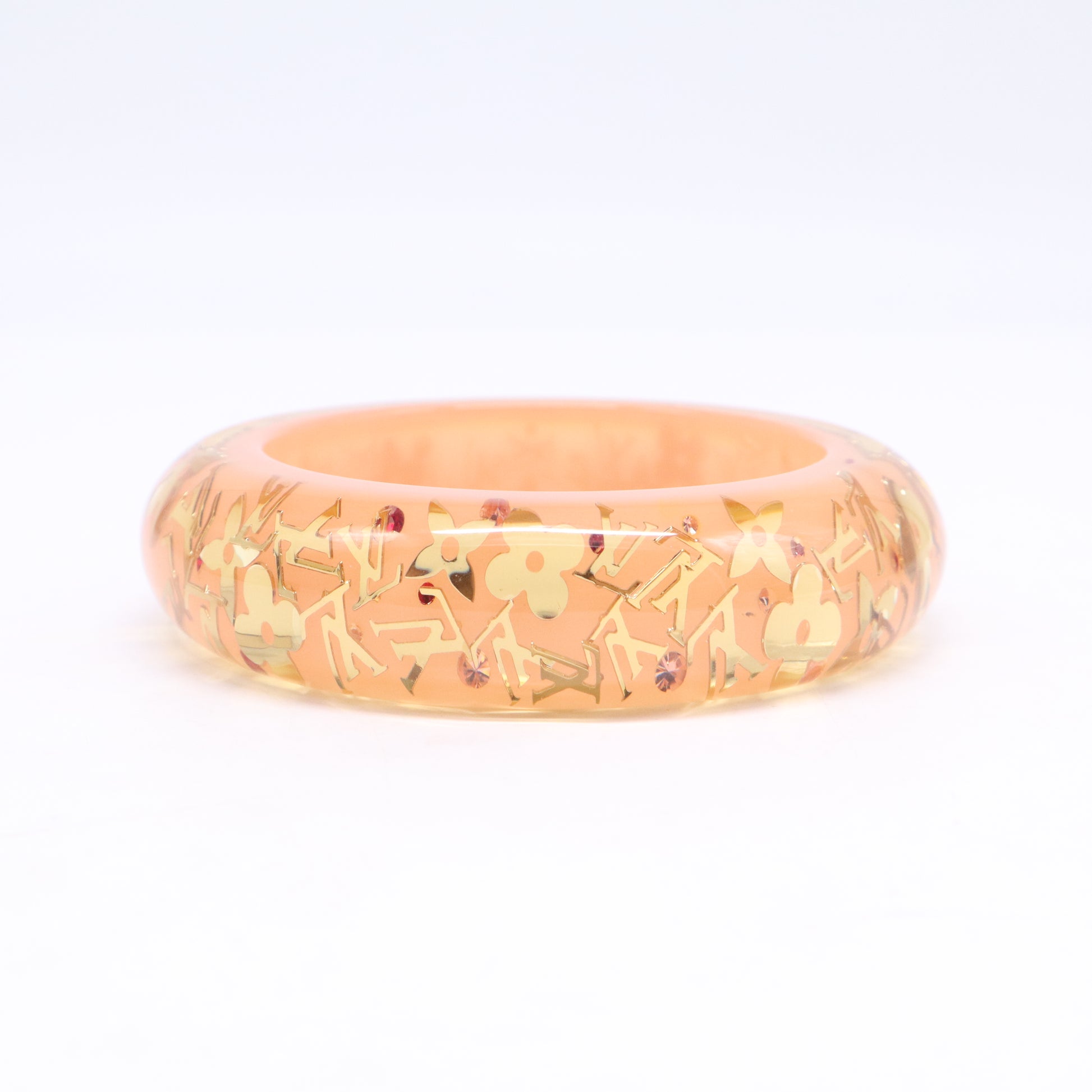 Louis Vuitton Monogram Inclusion Bangle Bracelet W21114