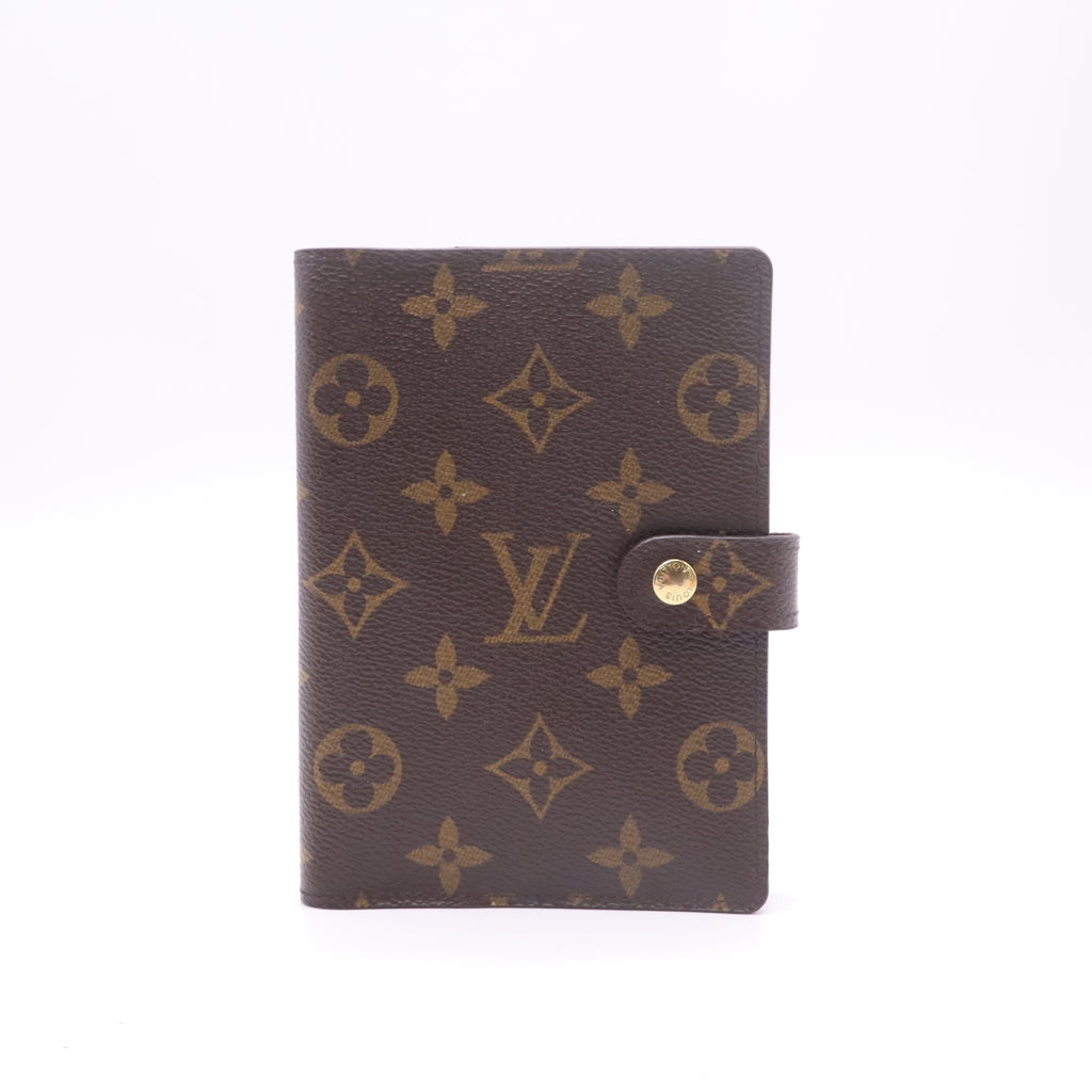 Louis Vuitton Monogram Small Ring Agenda Cover W22416