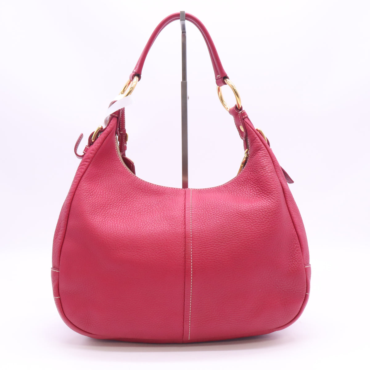 Vitello Daino Leather Hobo B24436