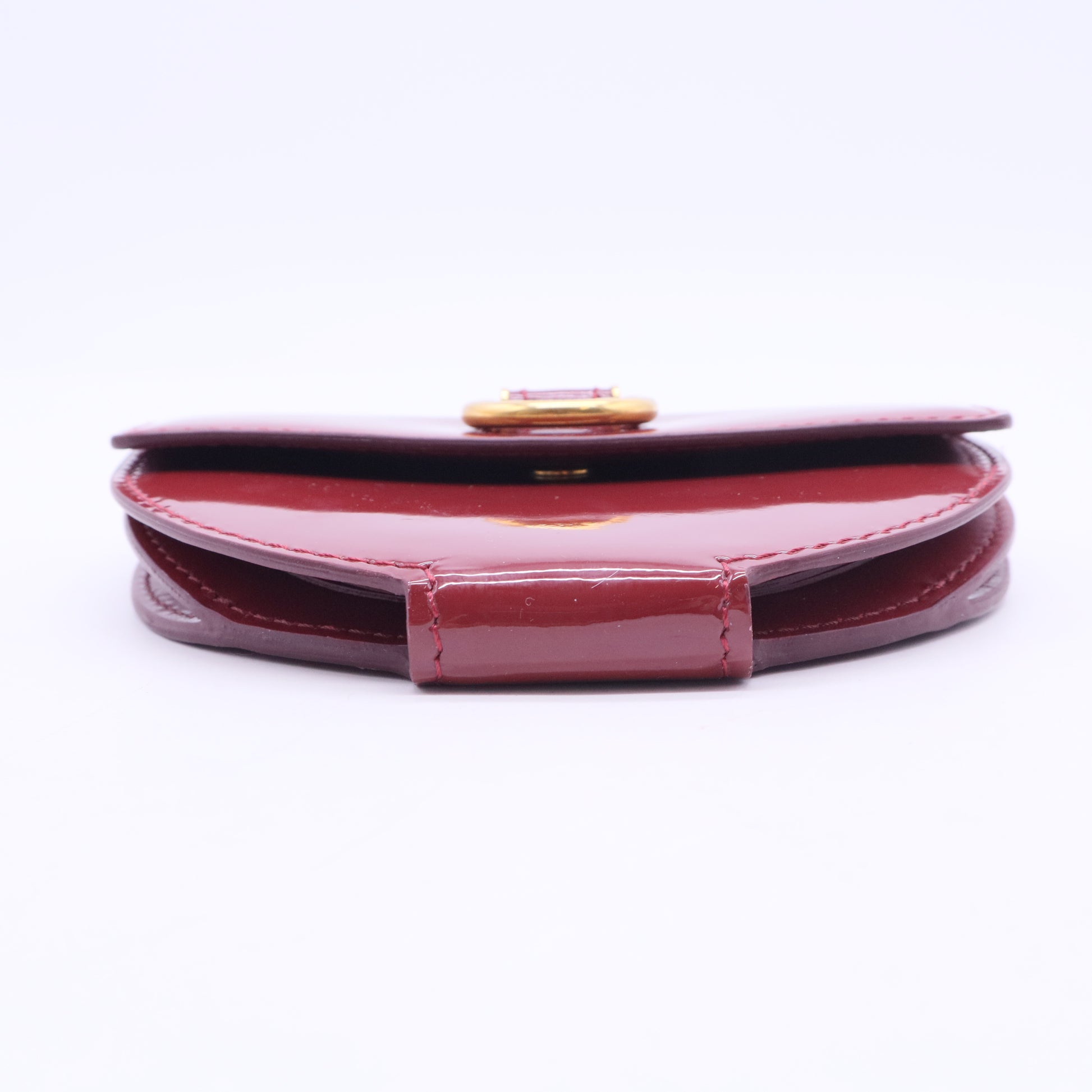 Patent Leather Compact Wallet  W20179