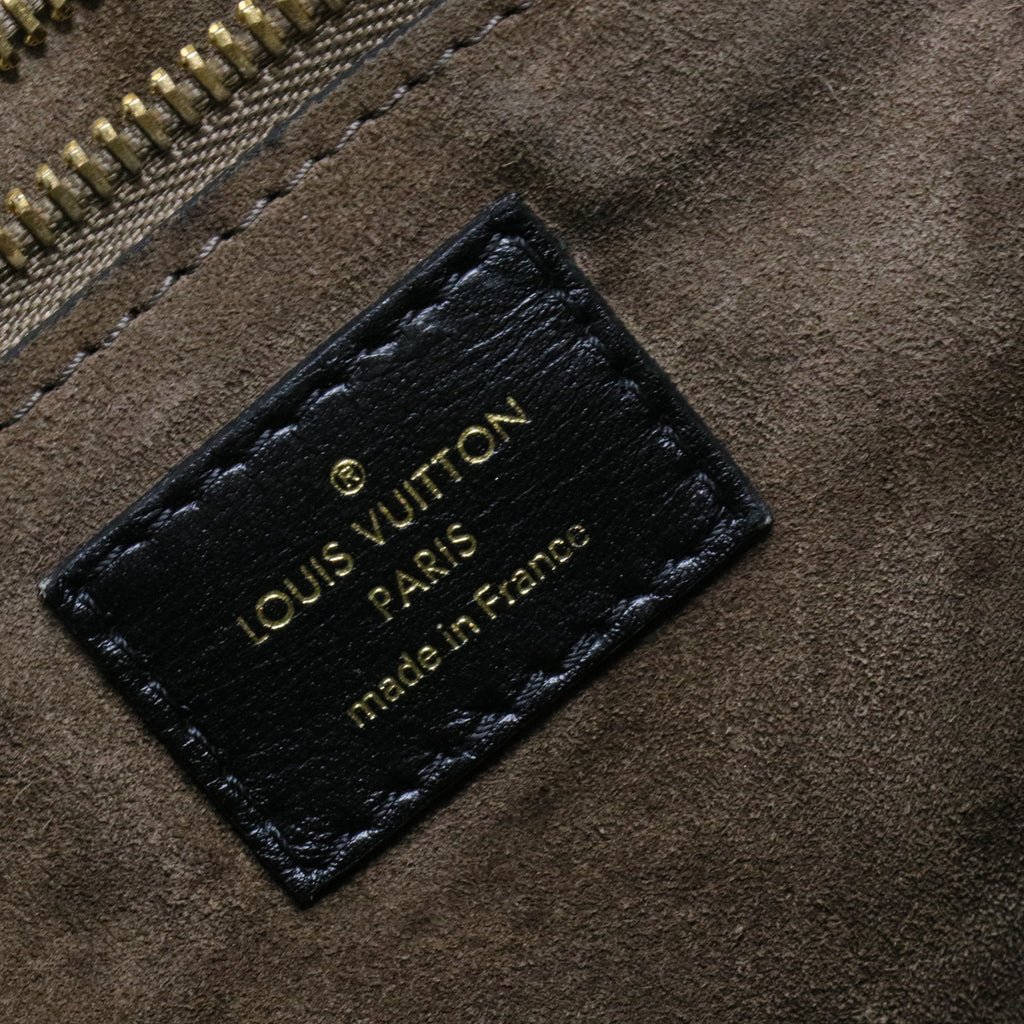 Veau Cachemire Monogram Tote W PM Chocolate