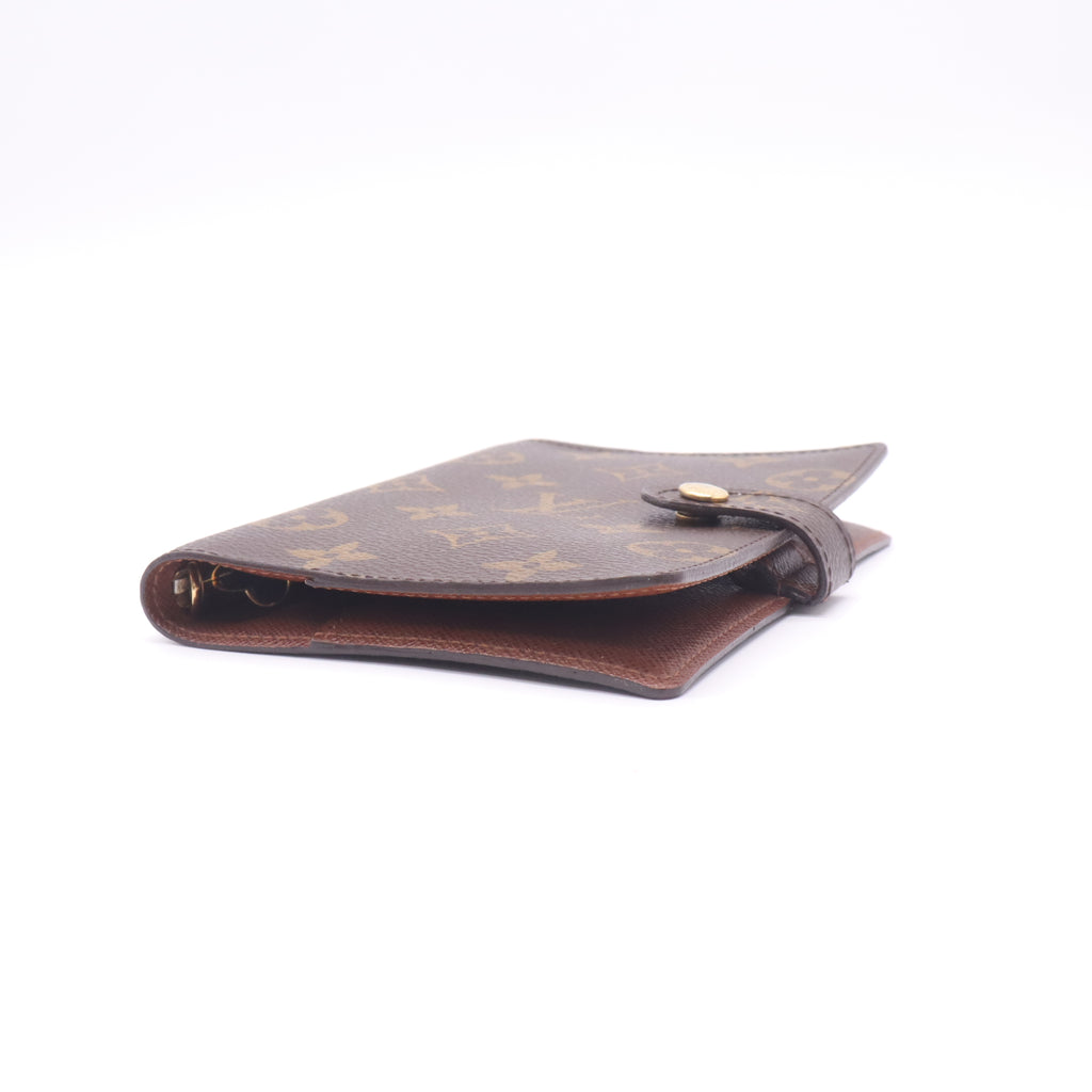 Louis Vuitton Monogram Small Ring Agenda Cover W22416