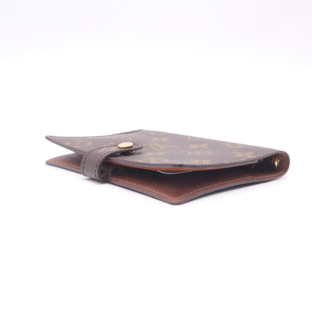 Louis Vuitton Monogram Small Ring Agenda Cover W22416