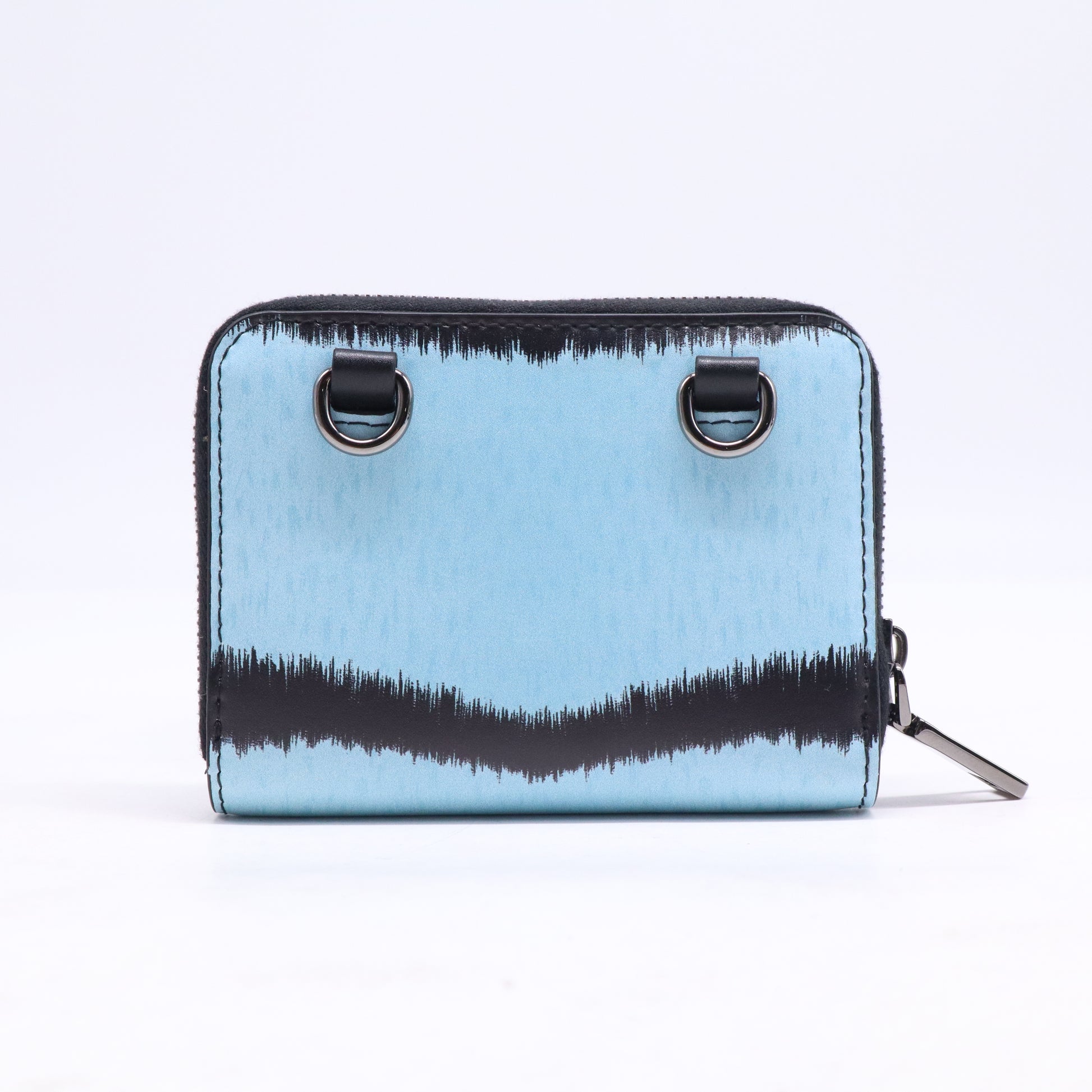 Valentino Garavani Tiger 1967 Printed Calfskin Neck Strap Wallet B21744