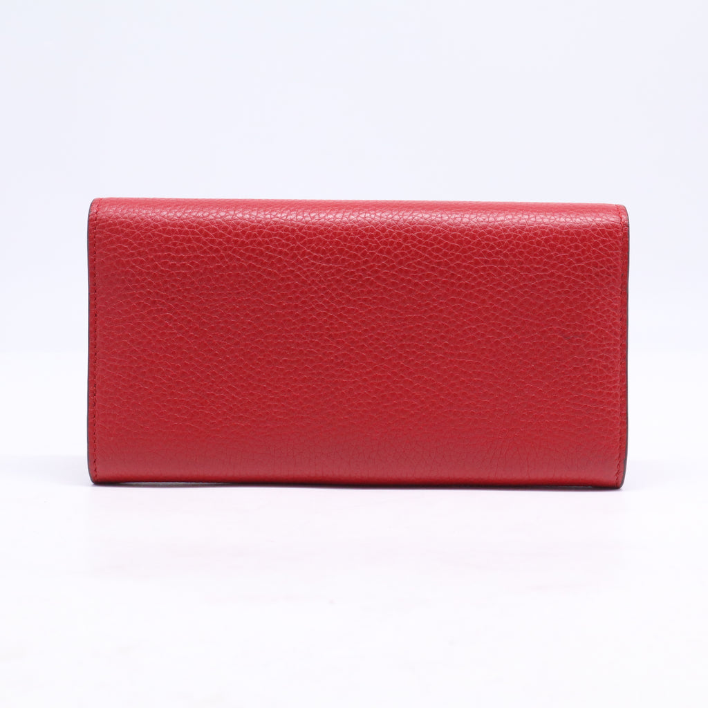 Gucci Animalier Leather Continental Wallet W21103