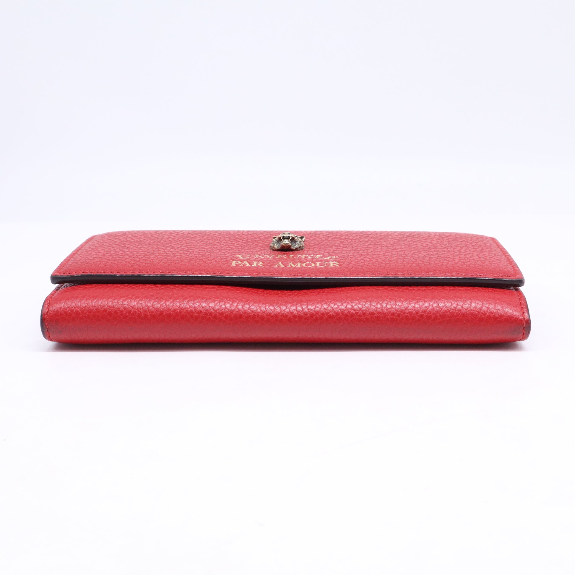 Gucci Animalier Leather Continental Wallet W21103