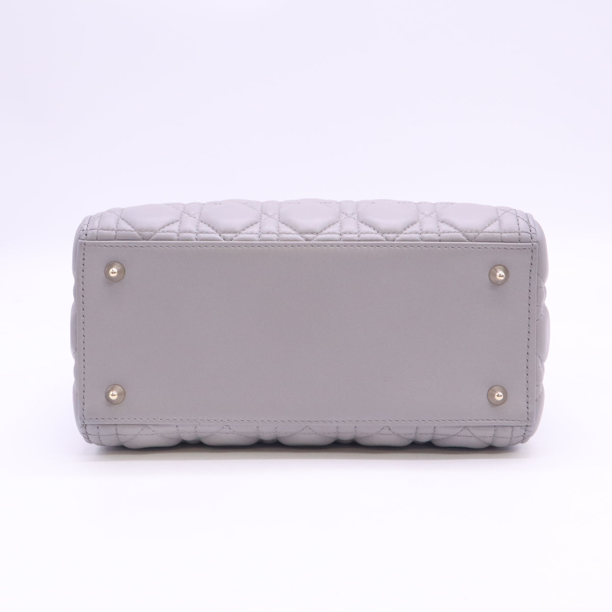 Lady Dior Bag Cannage Quilt Metallic Leather Medium B24536