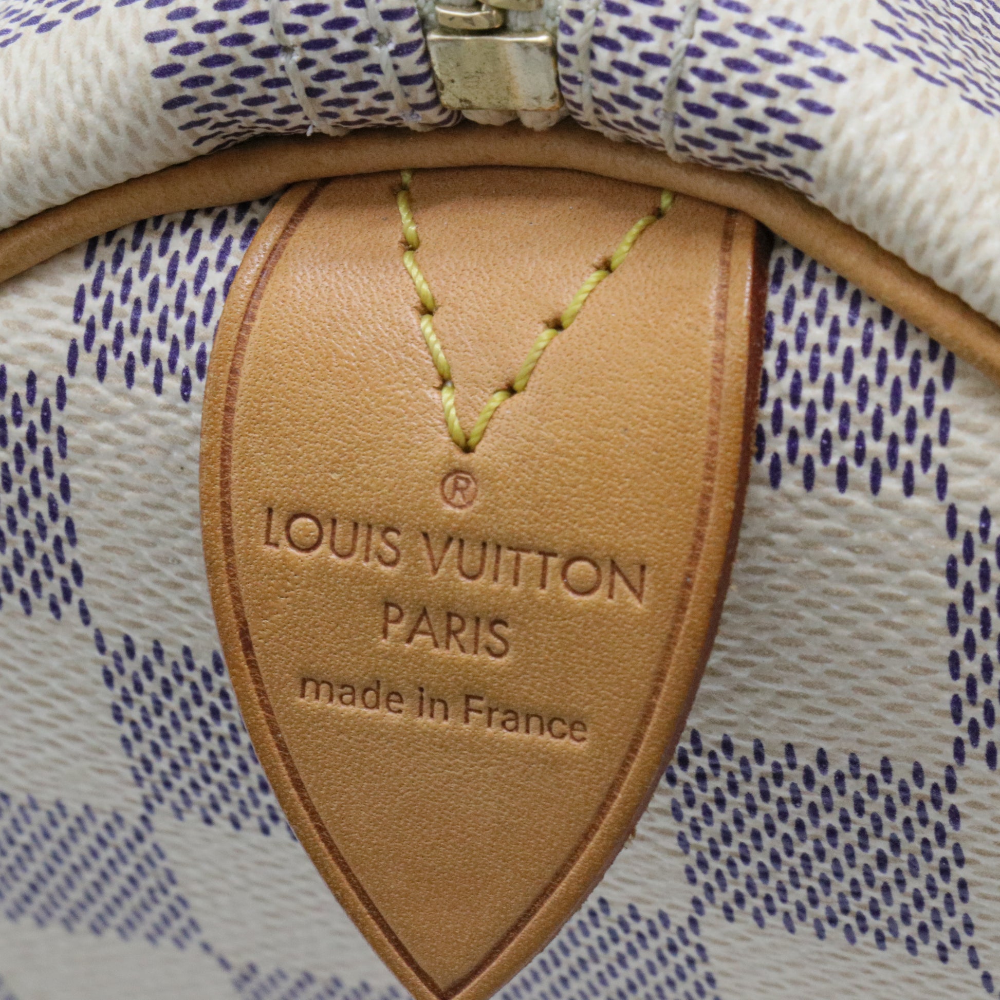 Speedy Handbag Damier Azur 30