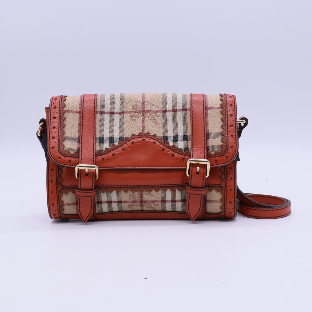 Burberry Nova Check Crossbody Bag   B21716