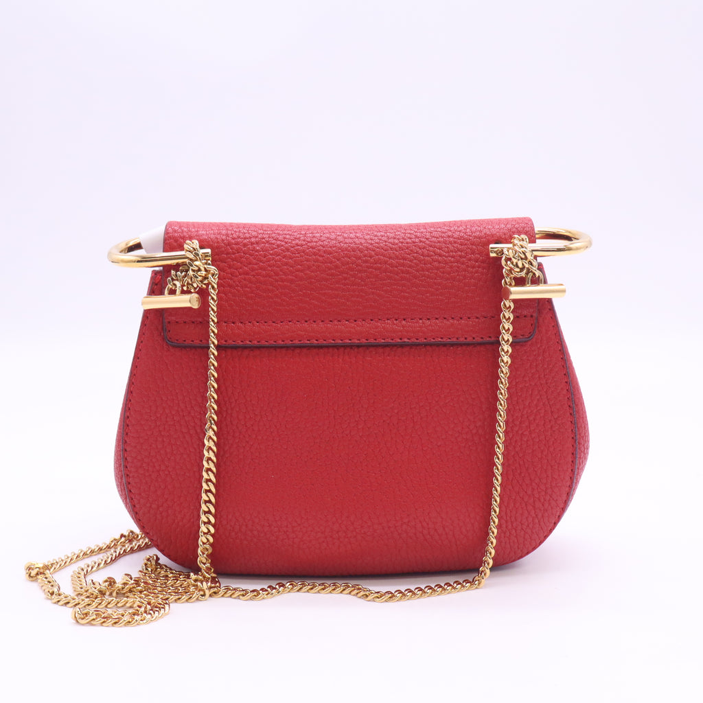 Grained Lambskin Drew Shoulder Bag Twins B24609