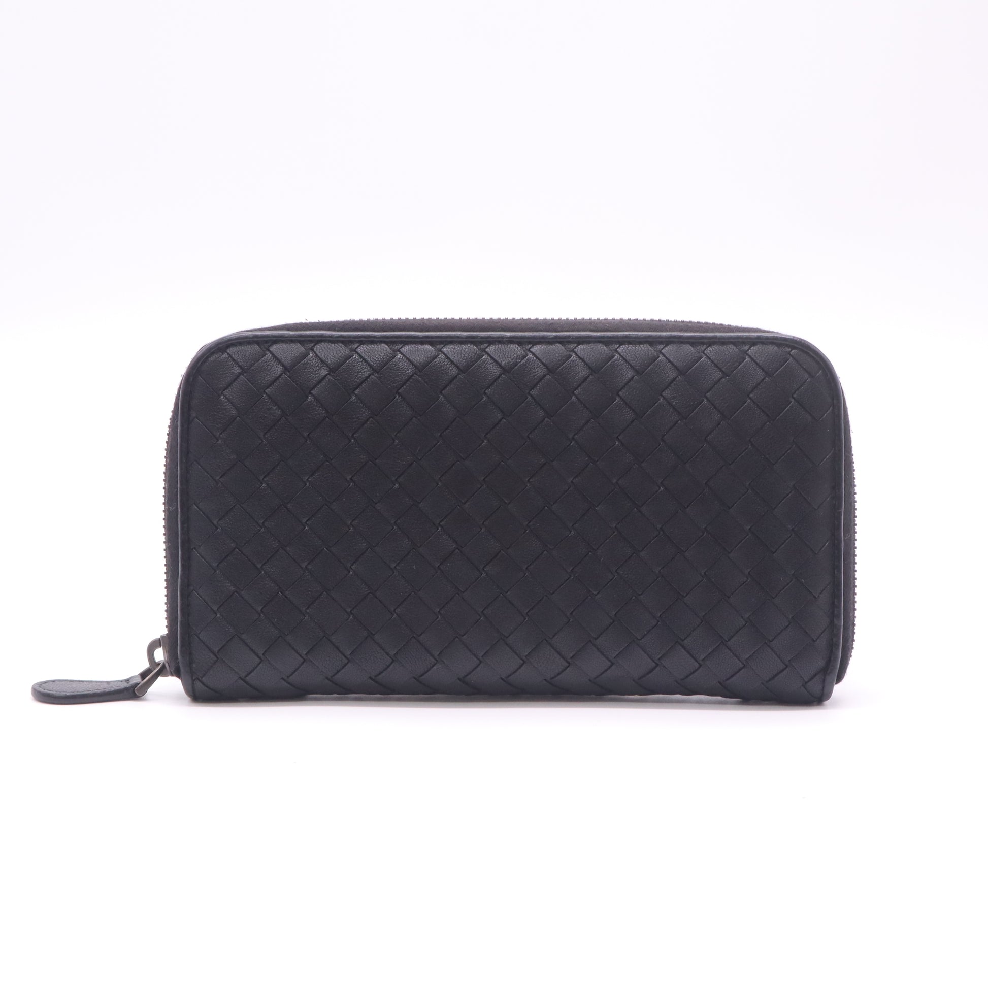Bottega Veneta Intrecciato Zip-Around Wallet W22417