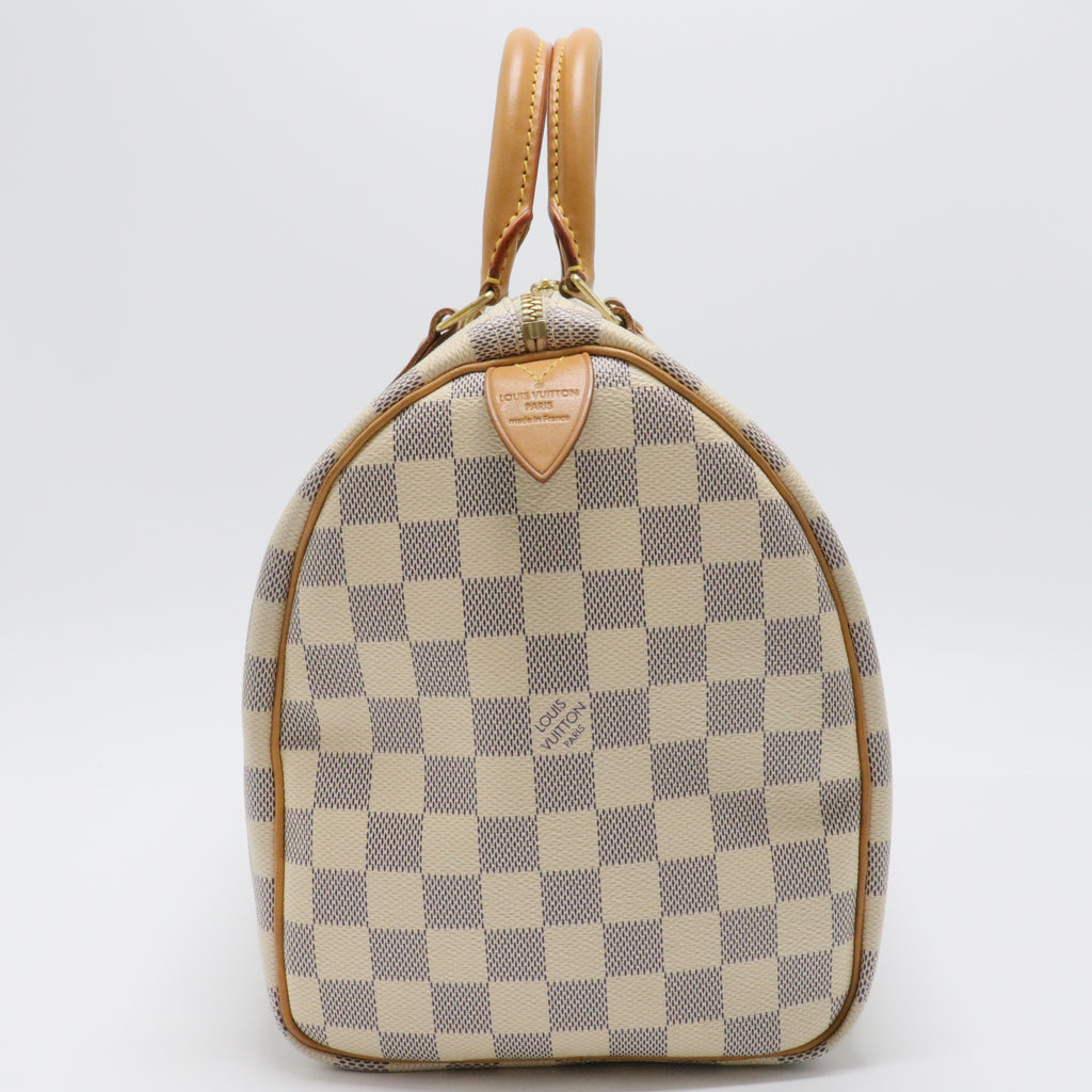 Speedy Handbag Damier Azur 30