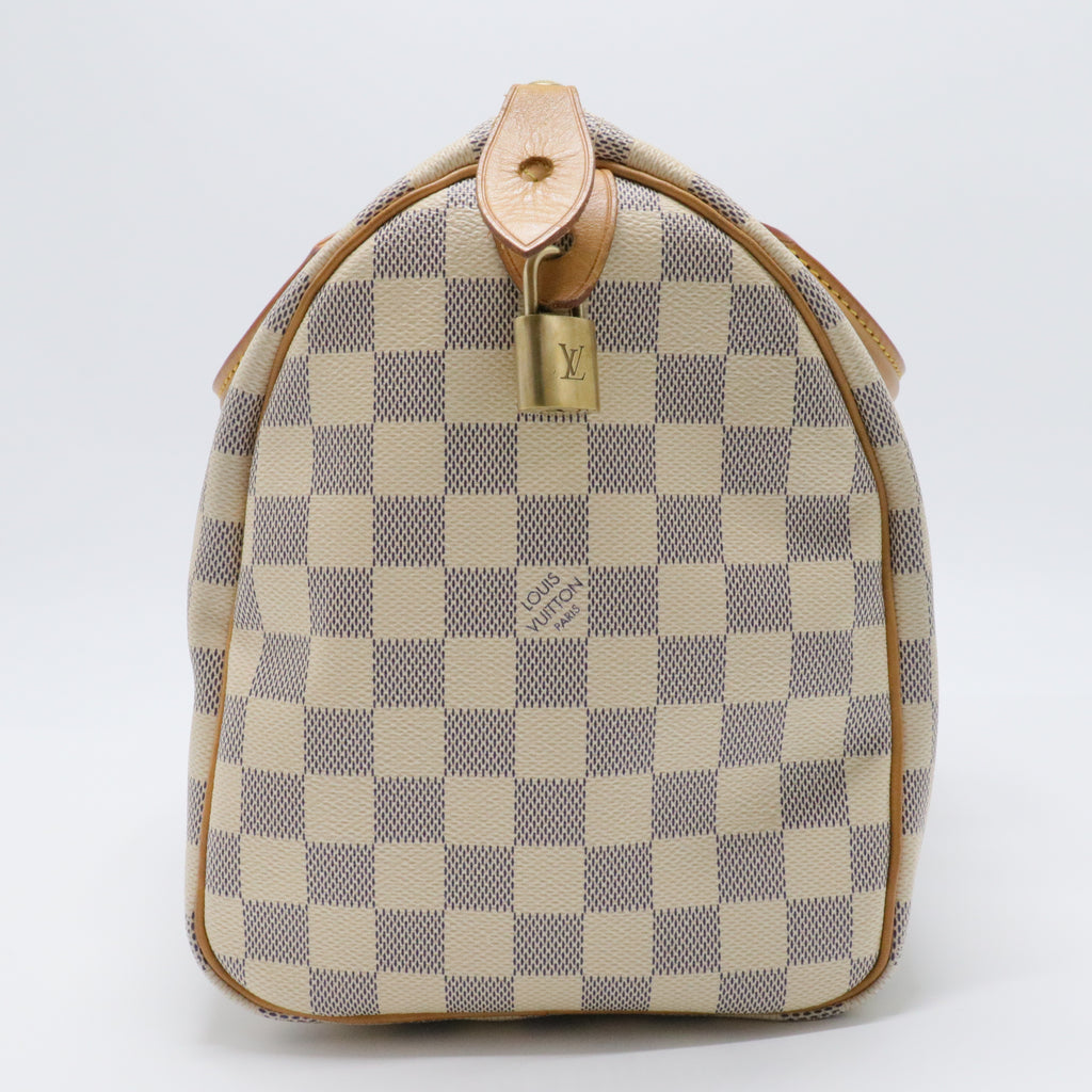 Speedy Handbag Damier Azur 30